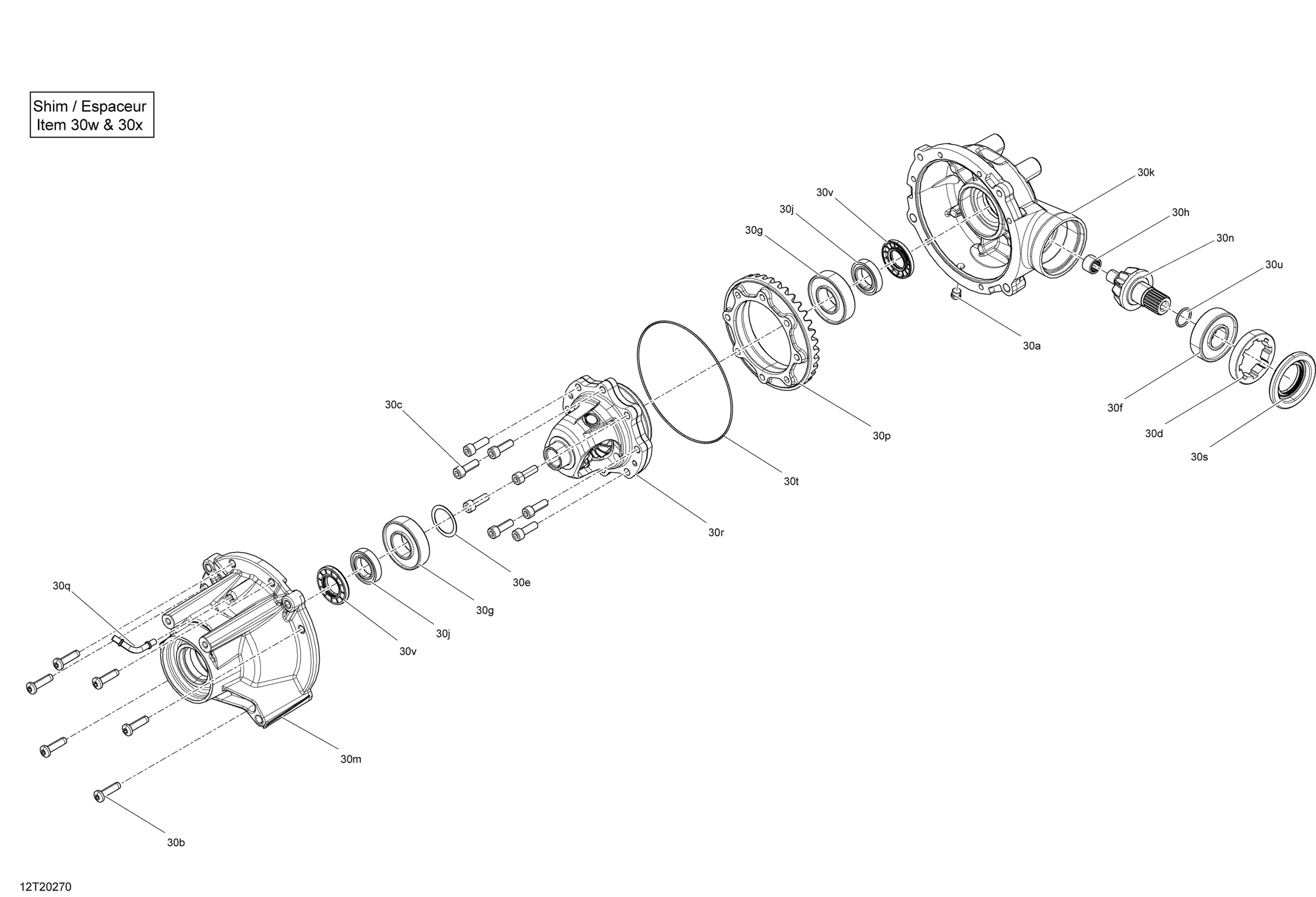 Front Drive - Differential Parts