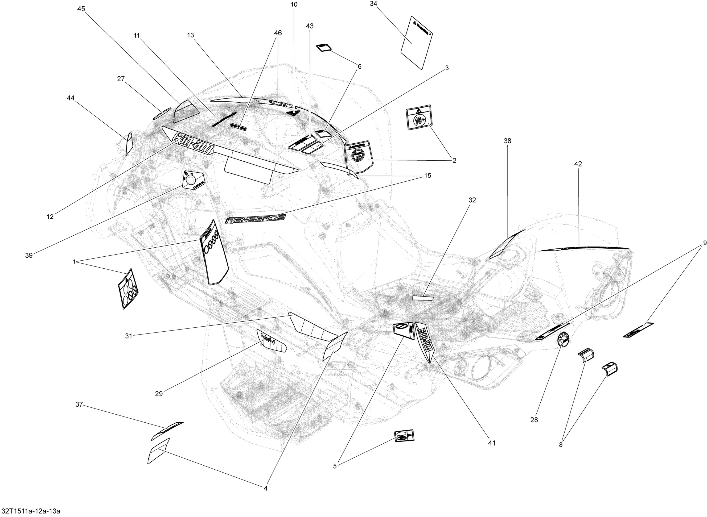 Decals STD_32T1513a