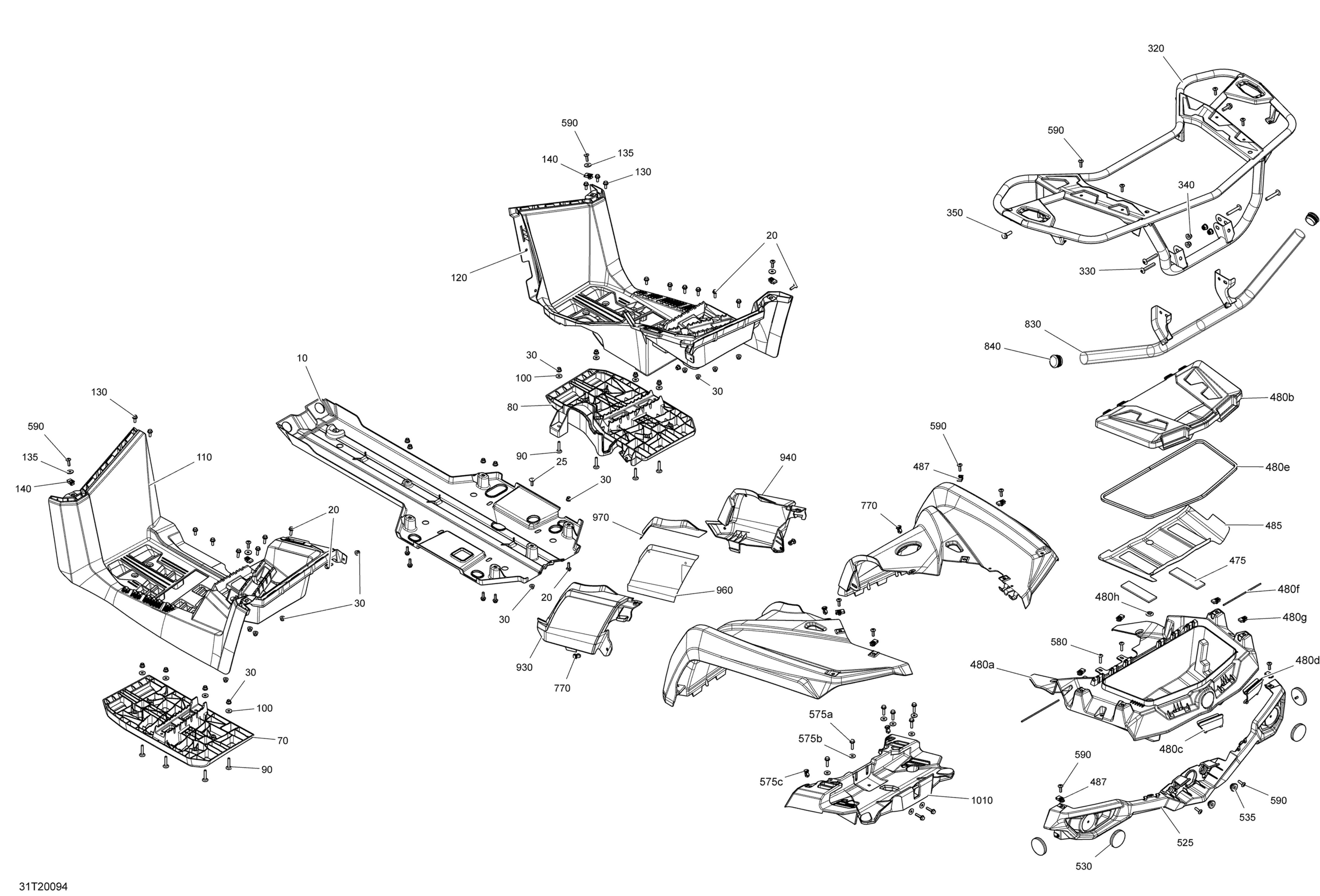 Body - Rear Section - XT
