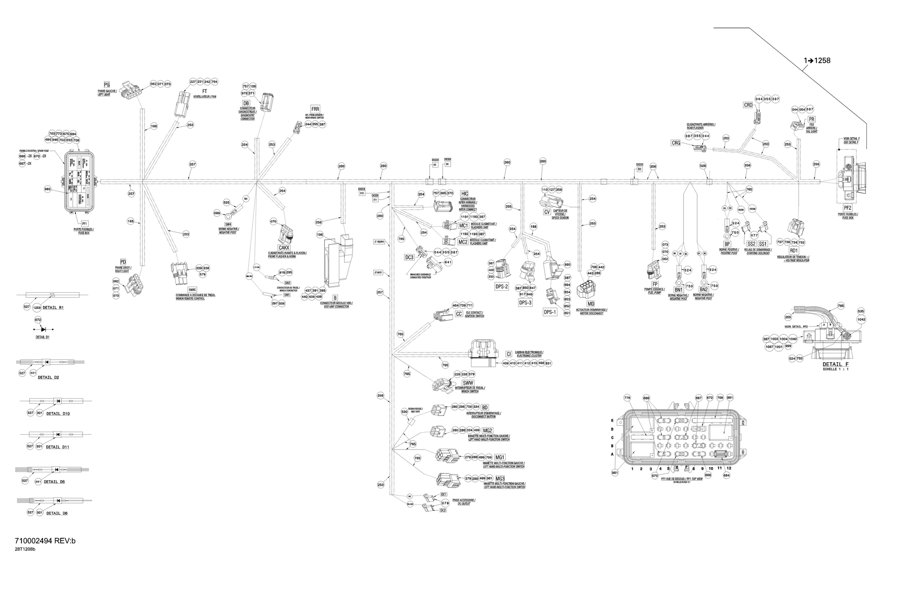 Main Harness  XT