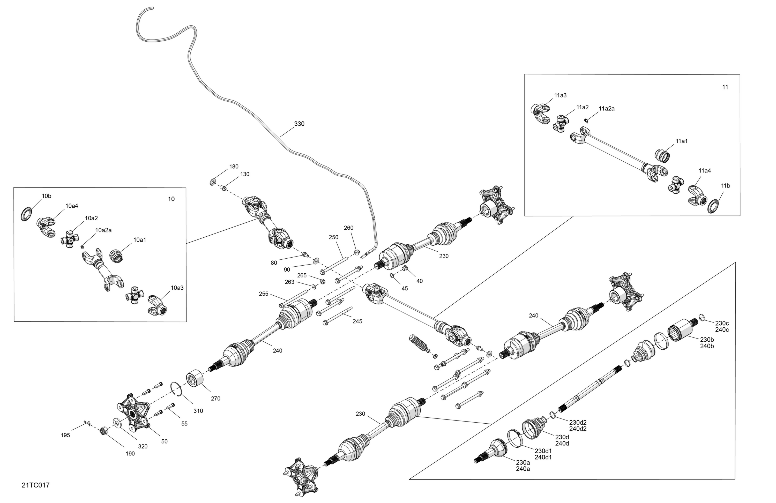 Drive - Rear - Common Parts