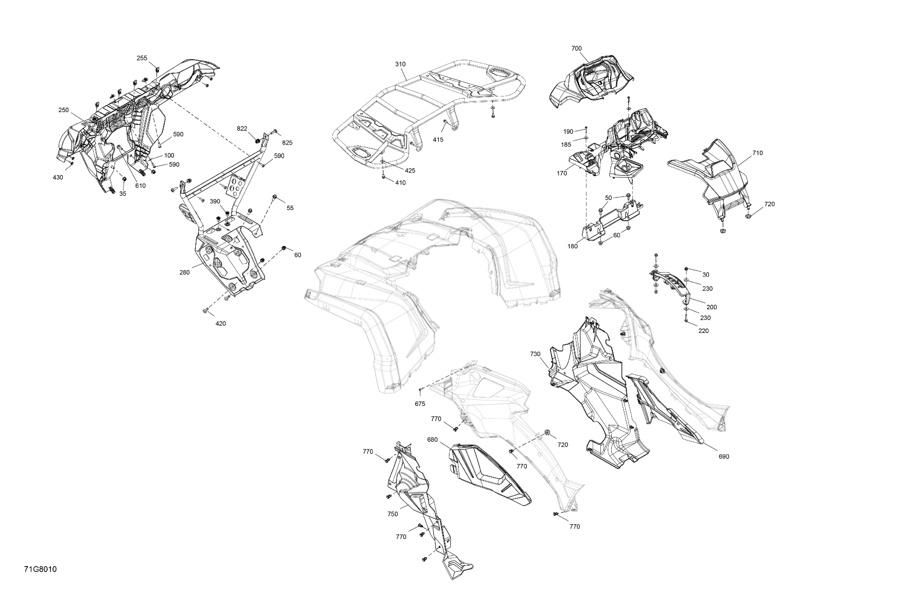 Body - Front Section