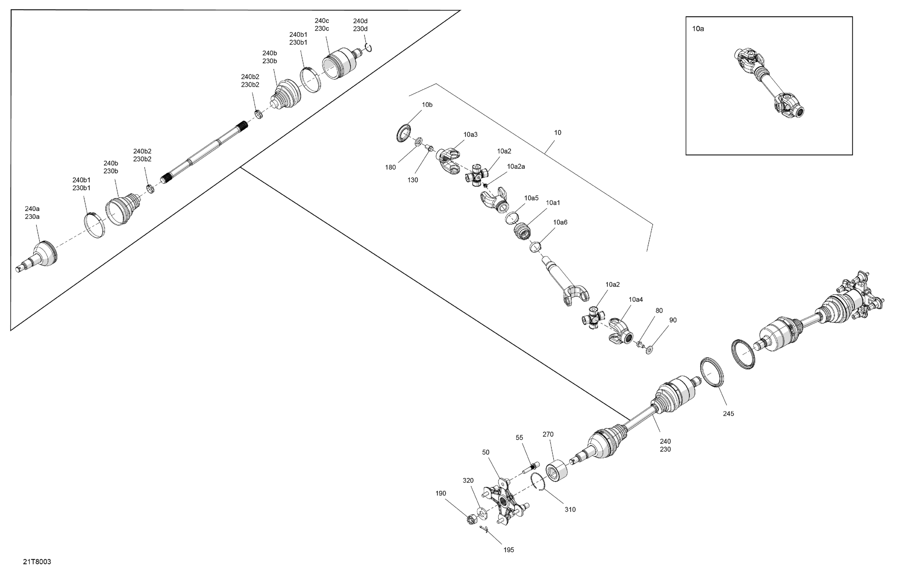 Drive - Rear - Common Parts