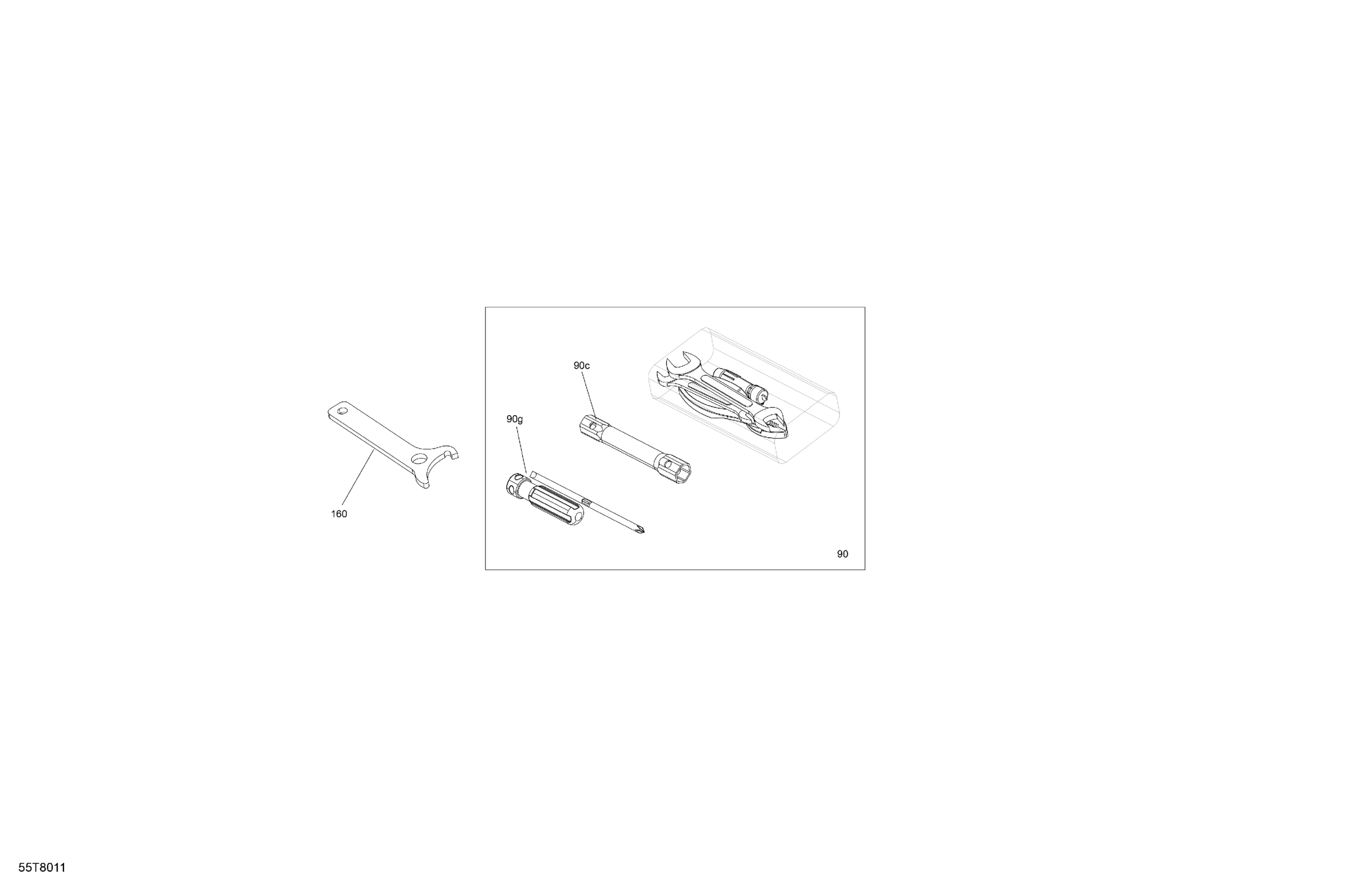 Body - Rear Storage Tray