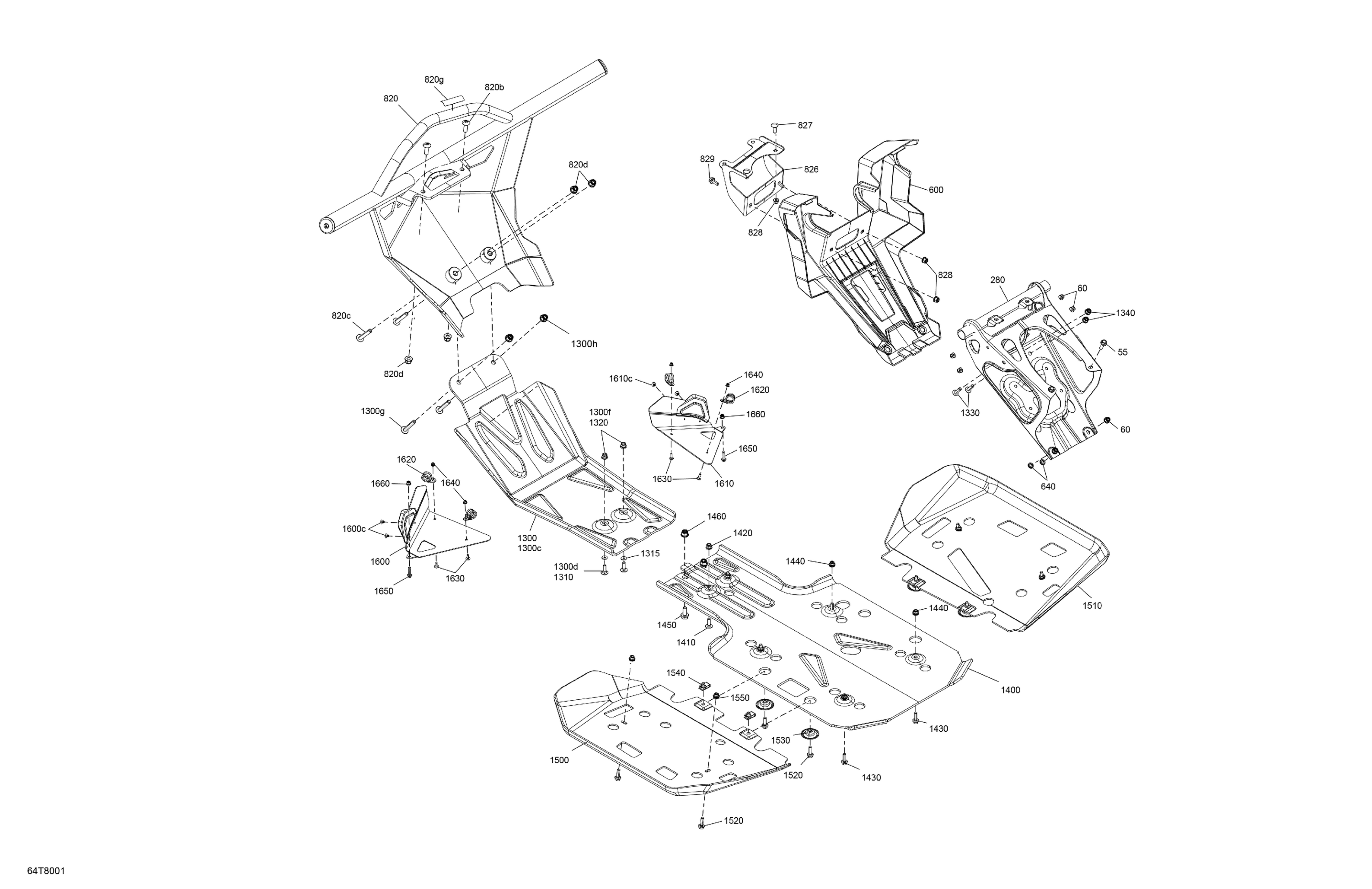Body - Skid Plate and Bumper