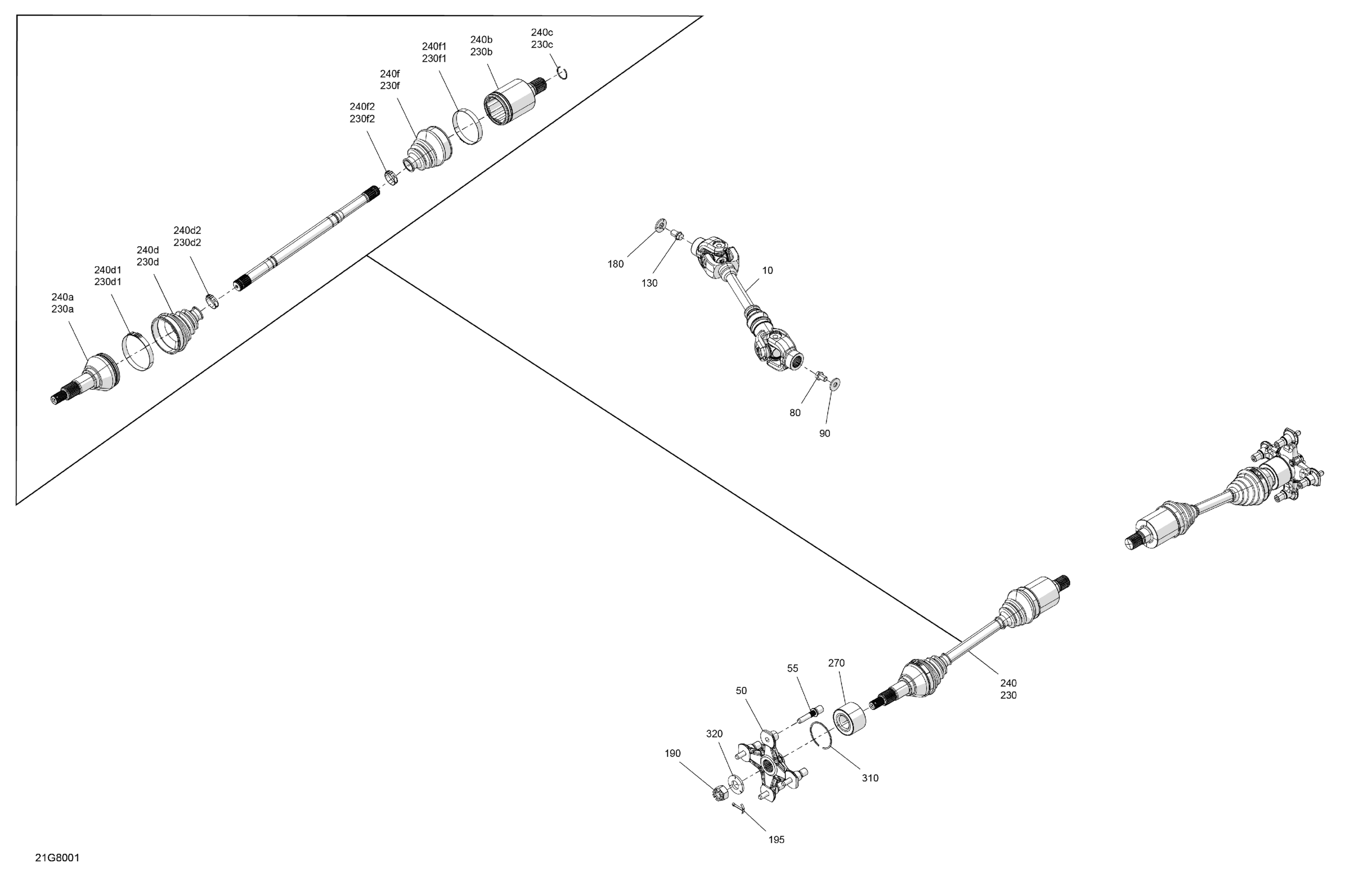 Drive - Rear - Common Parts