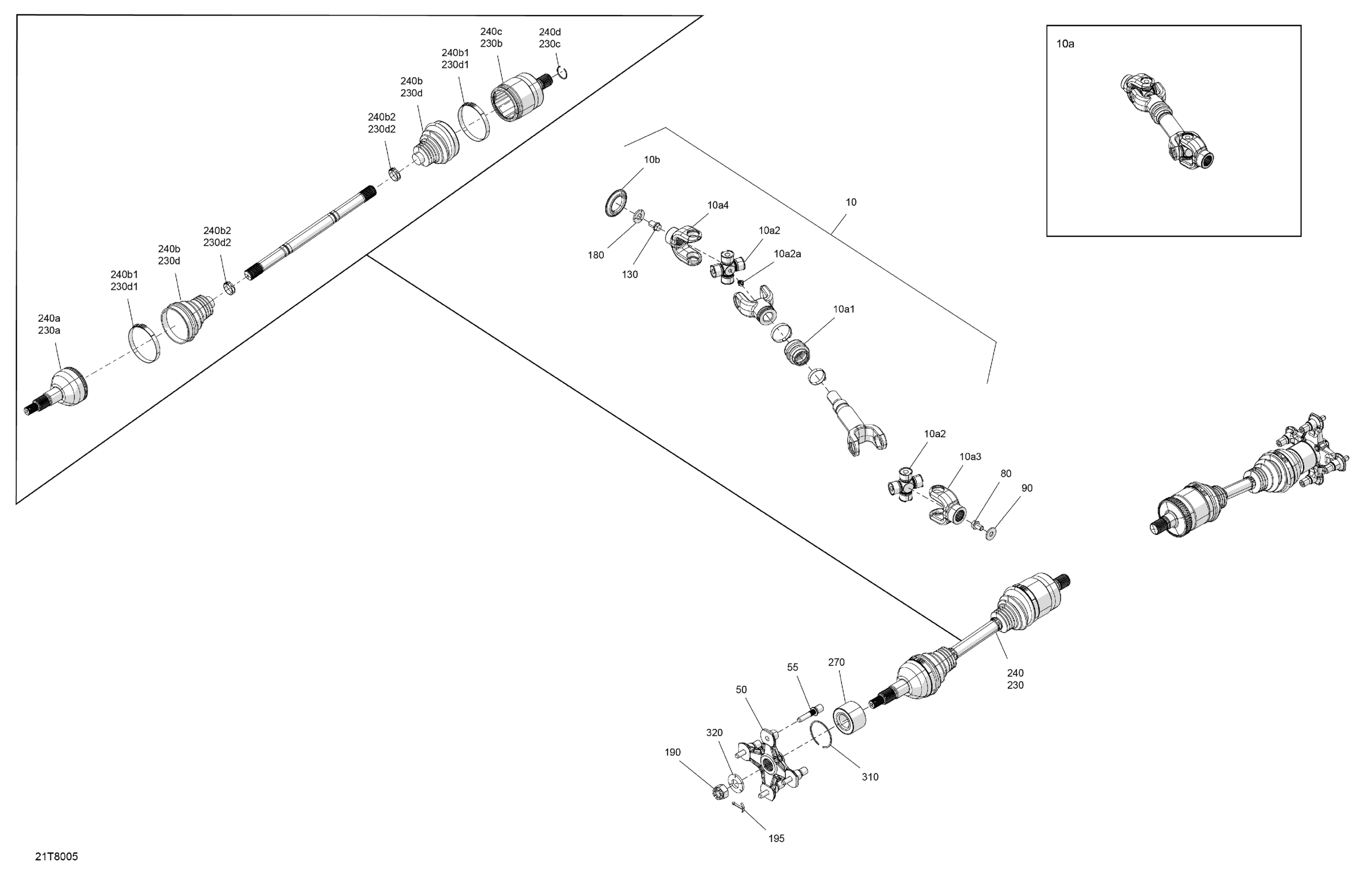 Drive - Rear - Common Parts