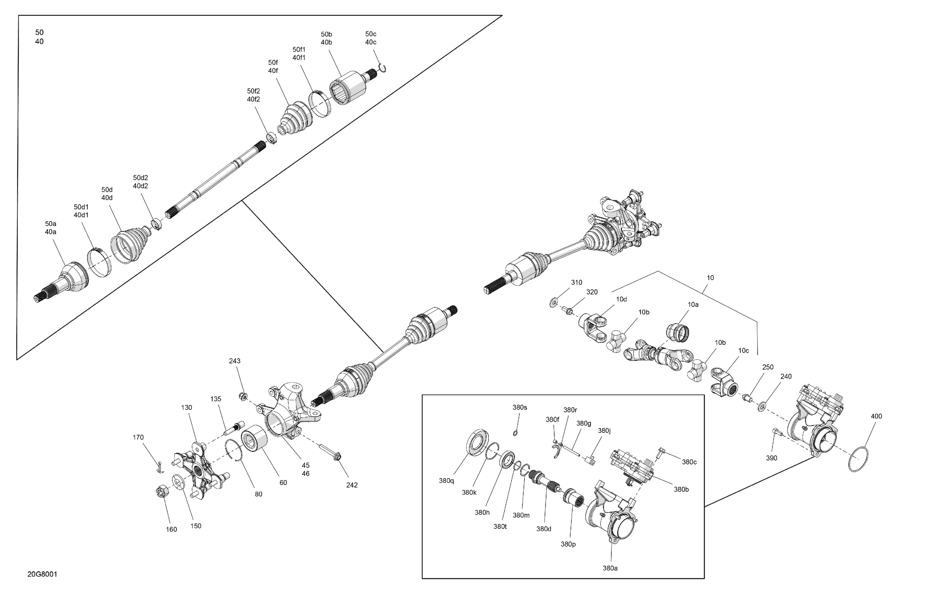Drive - Front - Common Parts