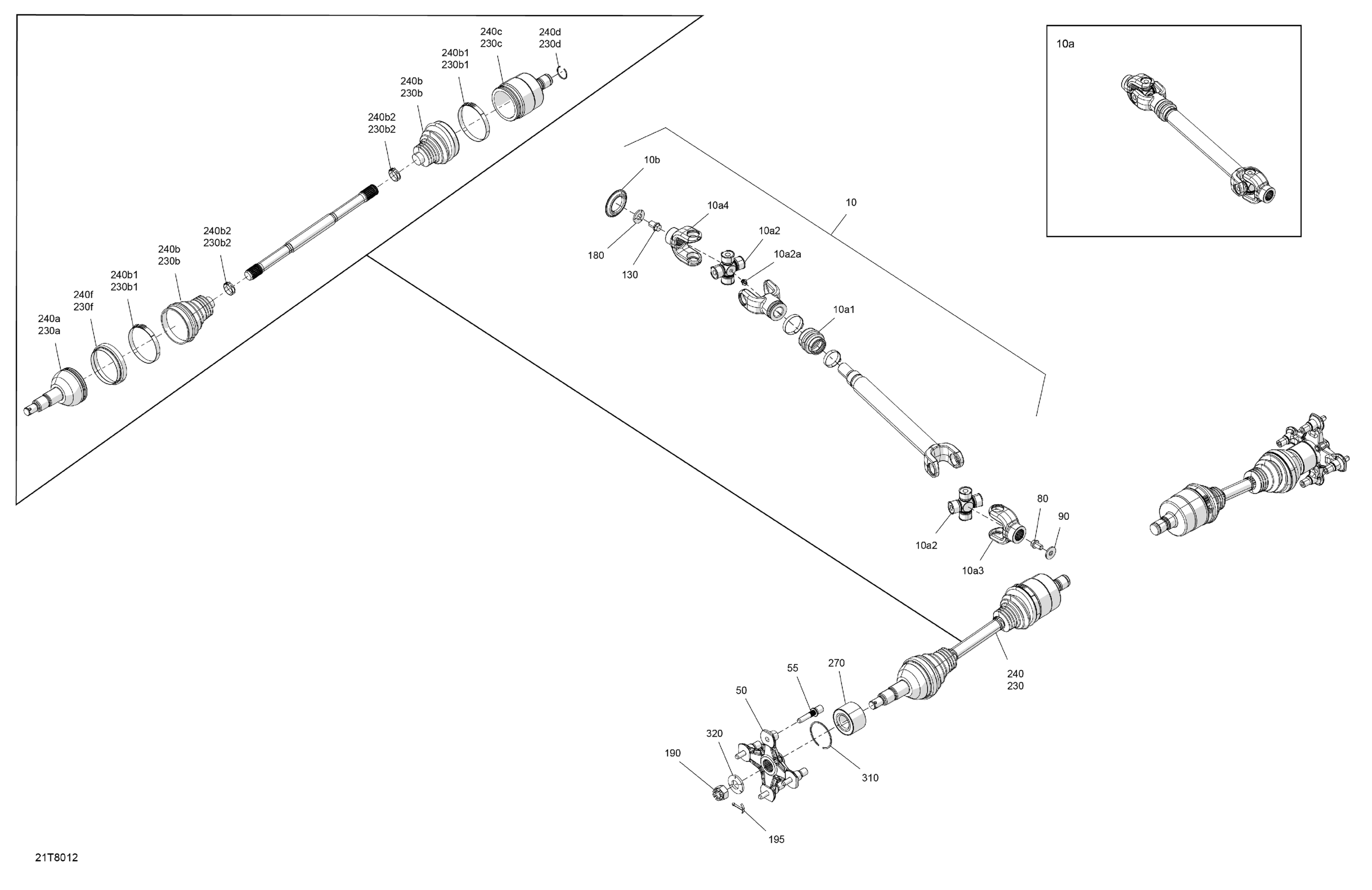 Drive - Rear - Common Parts