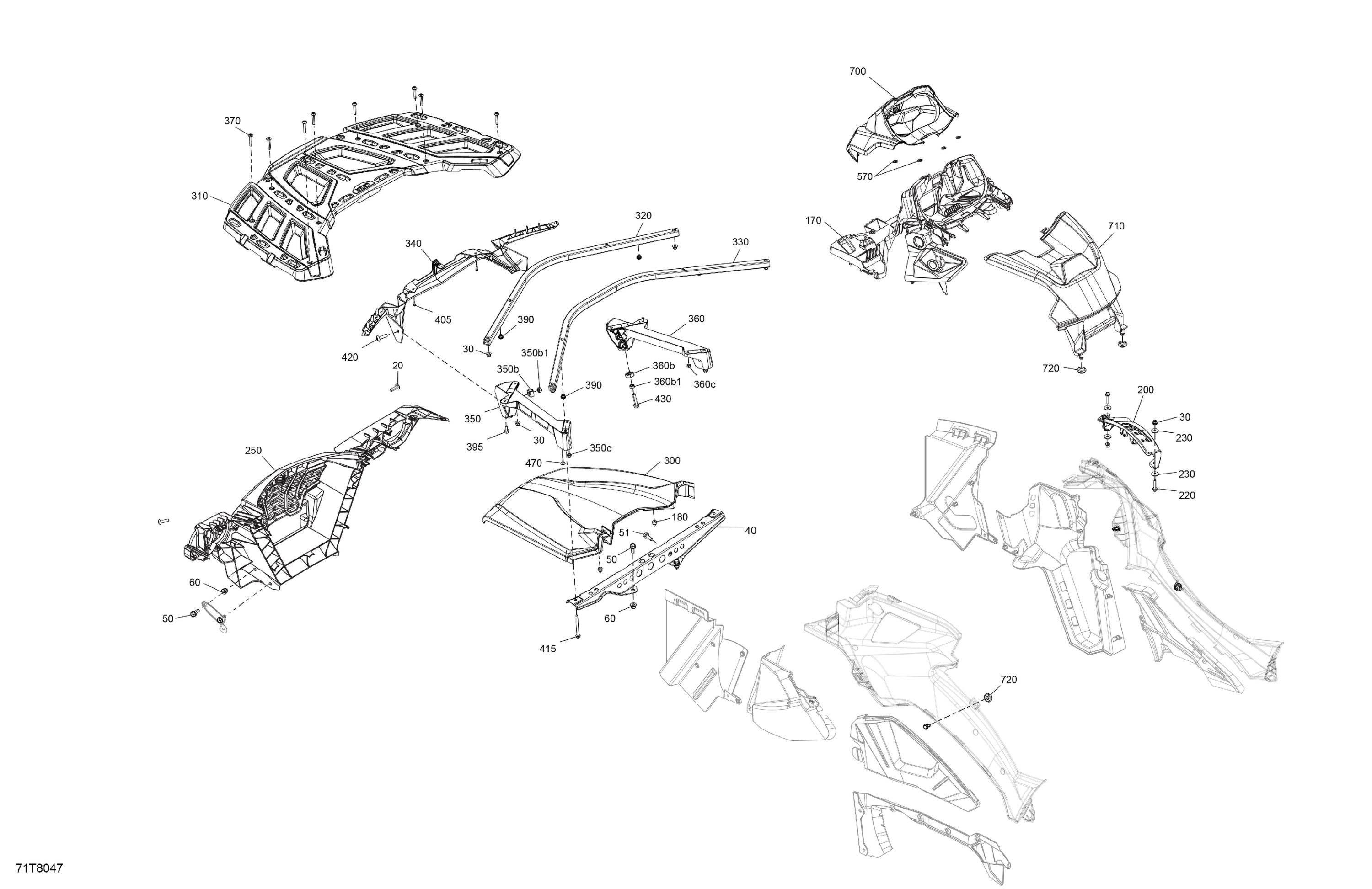 Body - Front Section