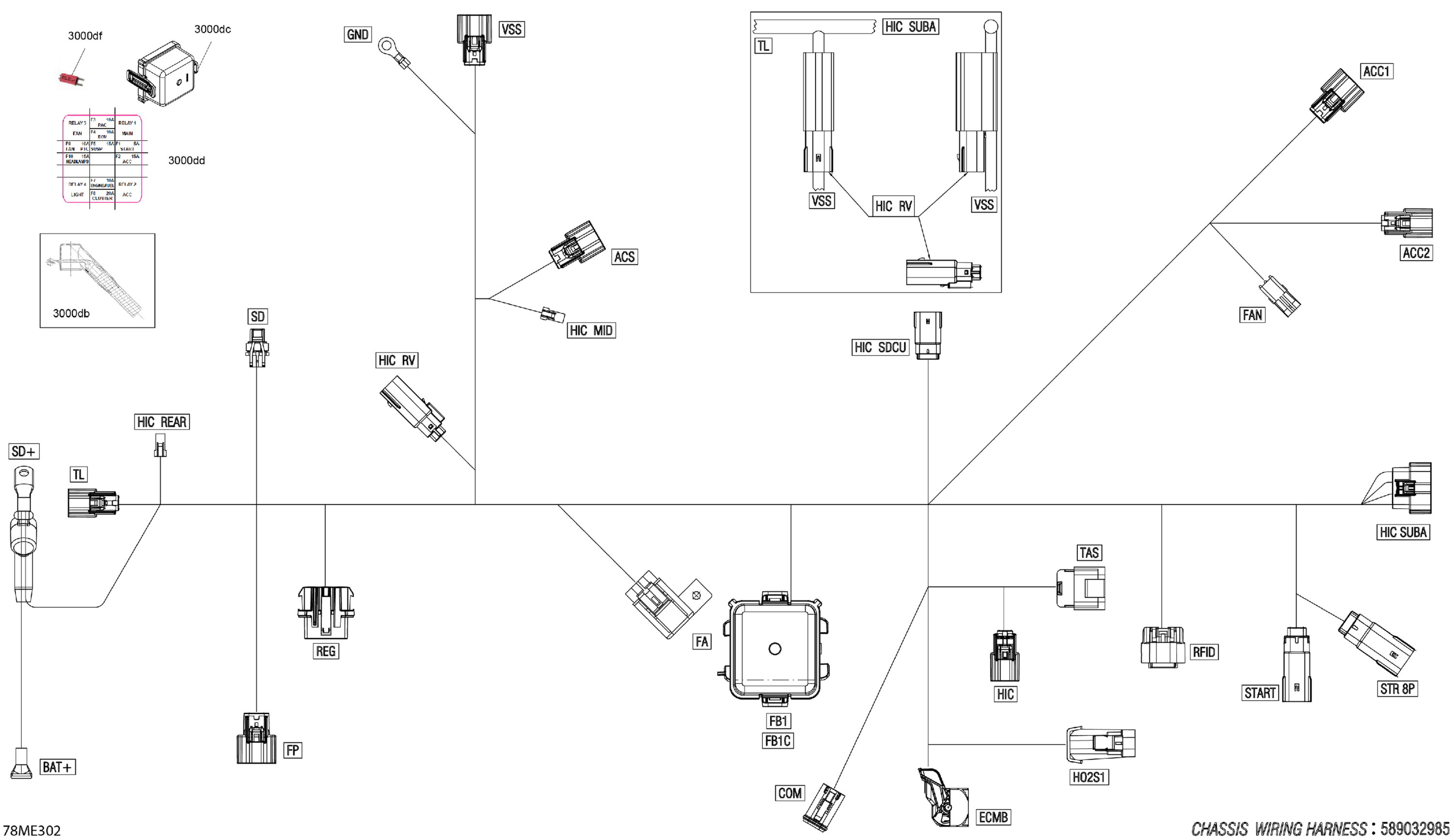 Electric - Main Harness - 515179734