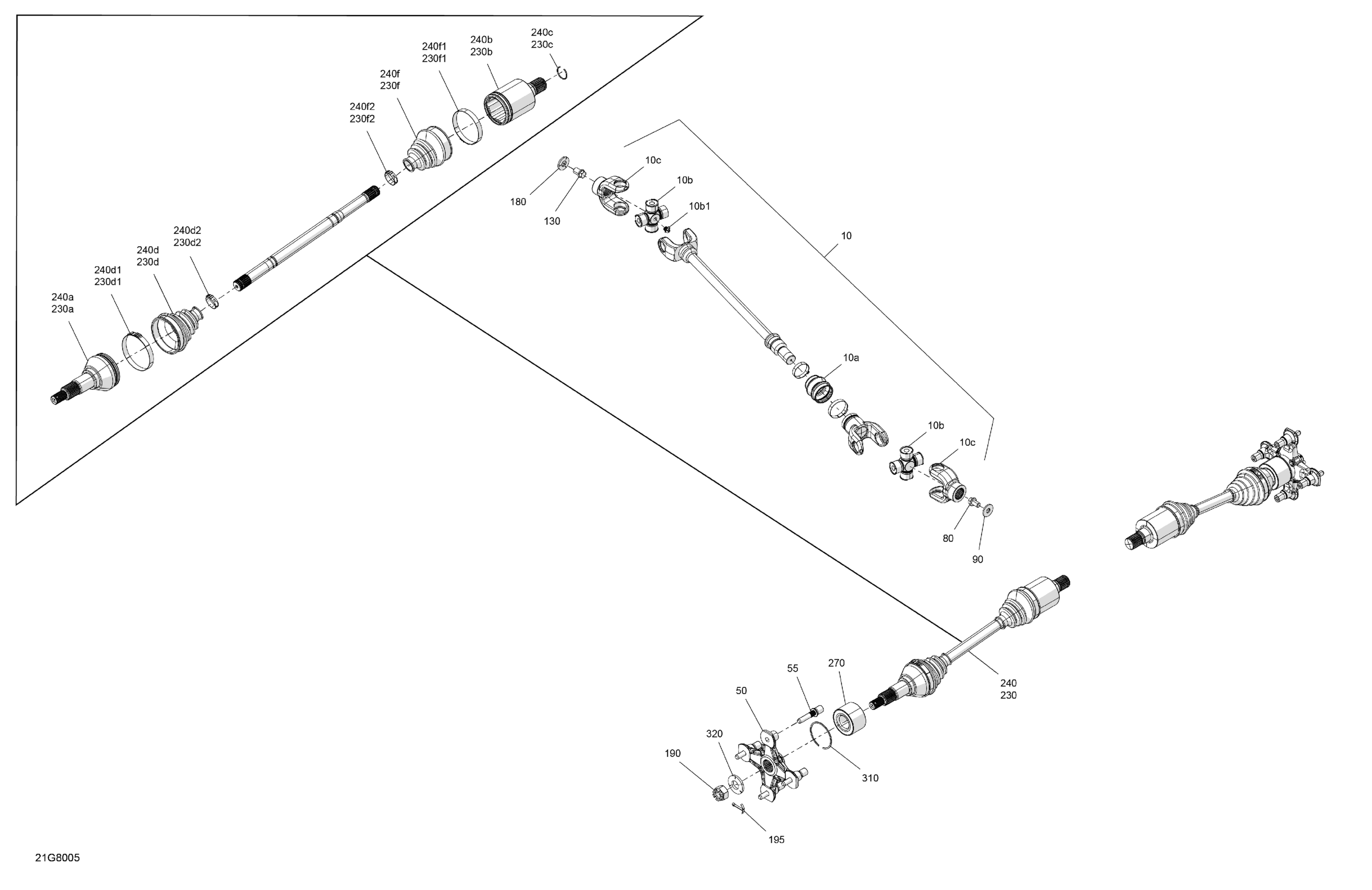 Drive - Rear - Common Parts