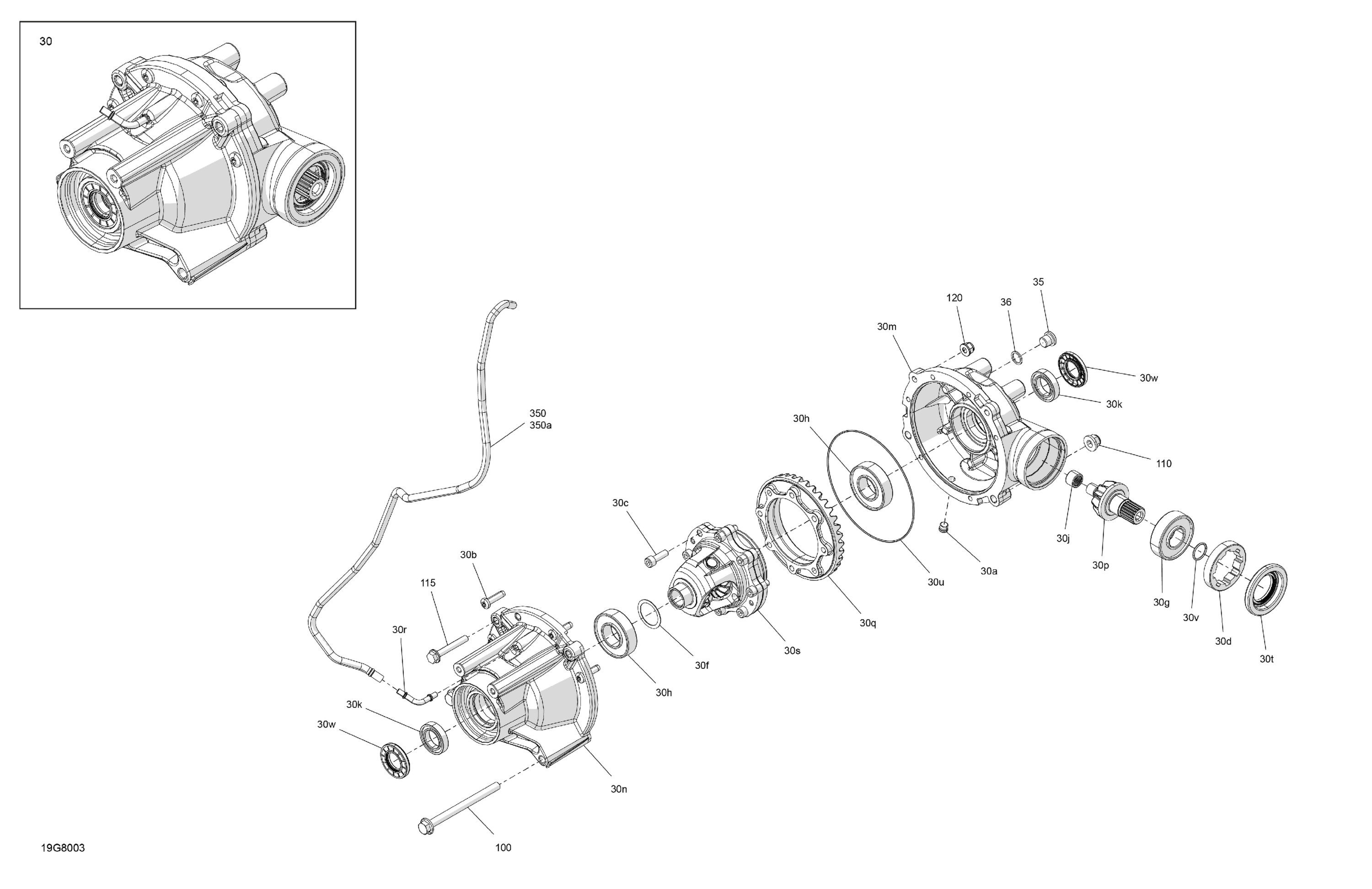 Drive - Front - Differential Parts