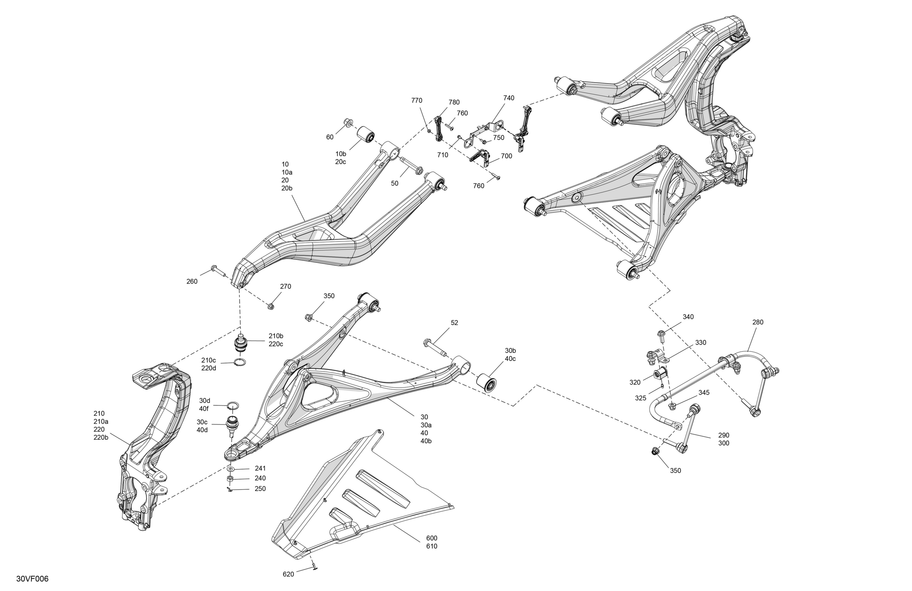Схема узла: Suspension - Front Components