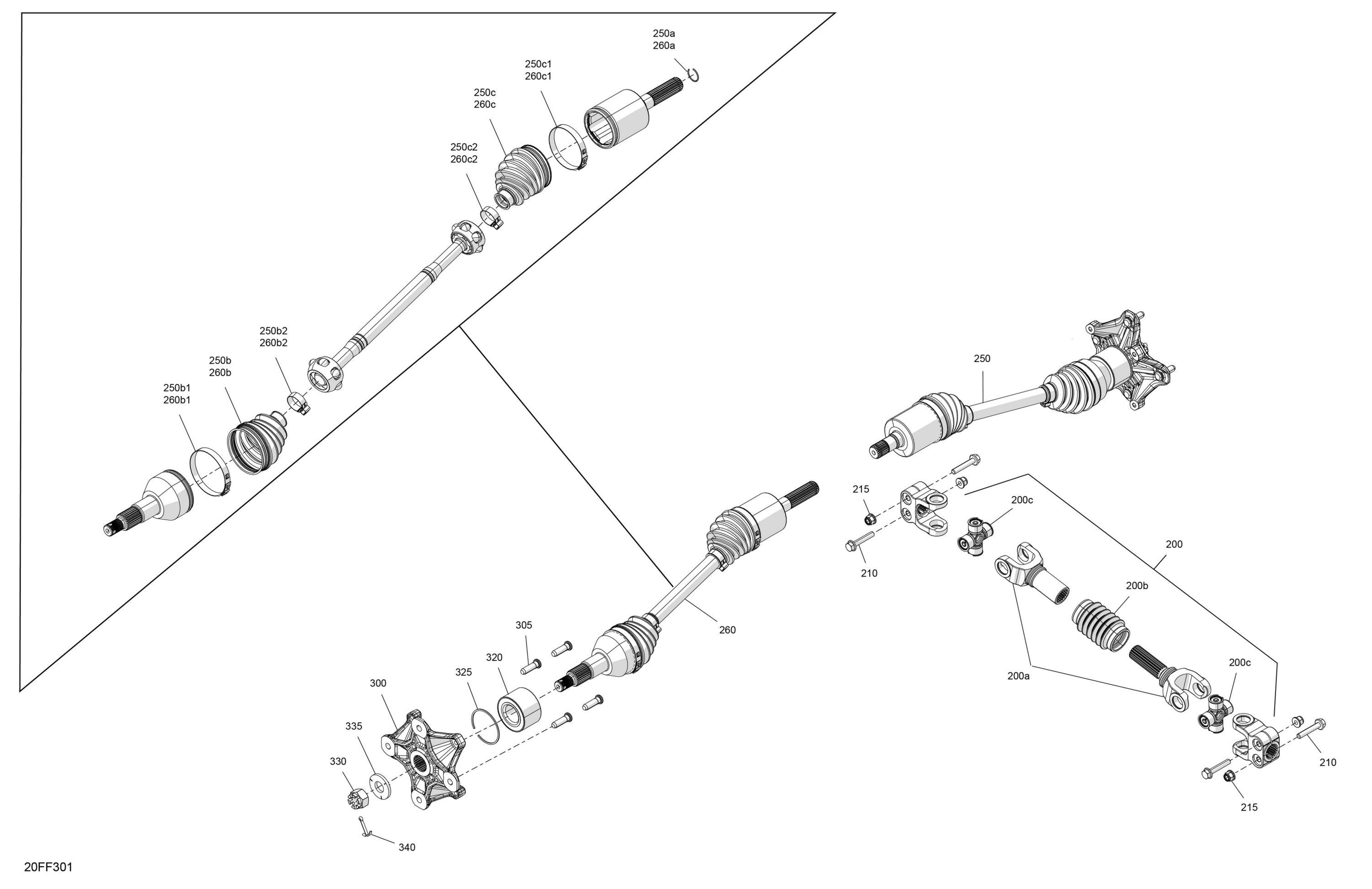 Drive - Front - Common Parts