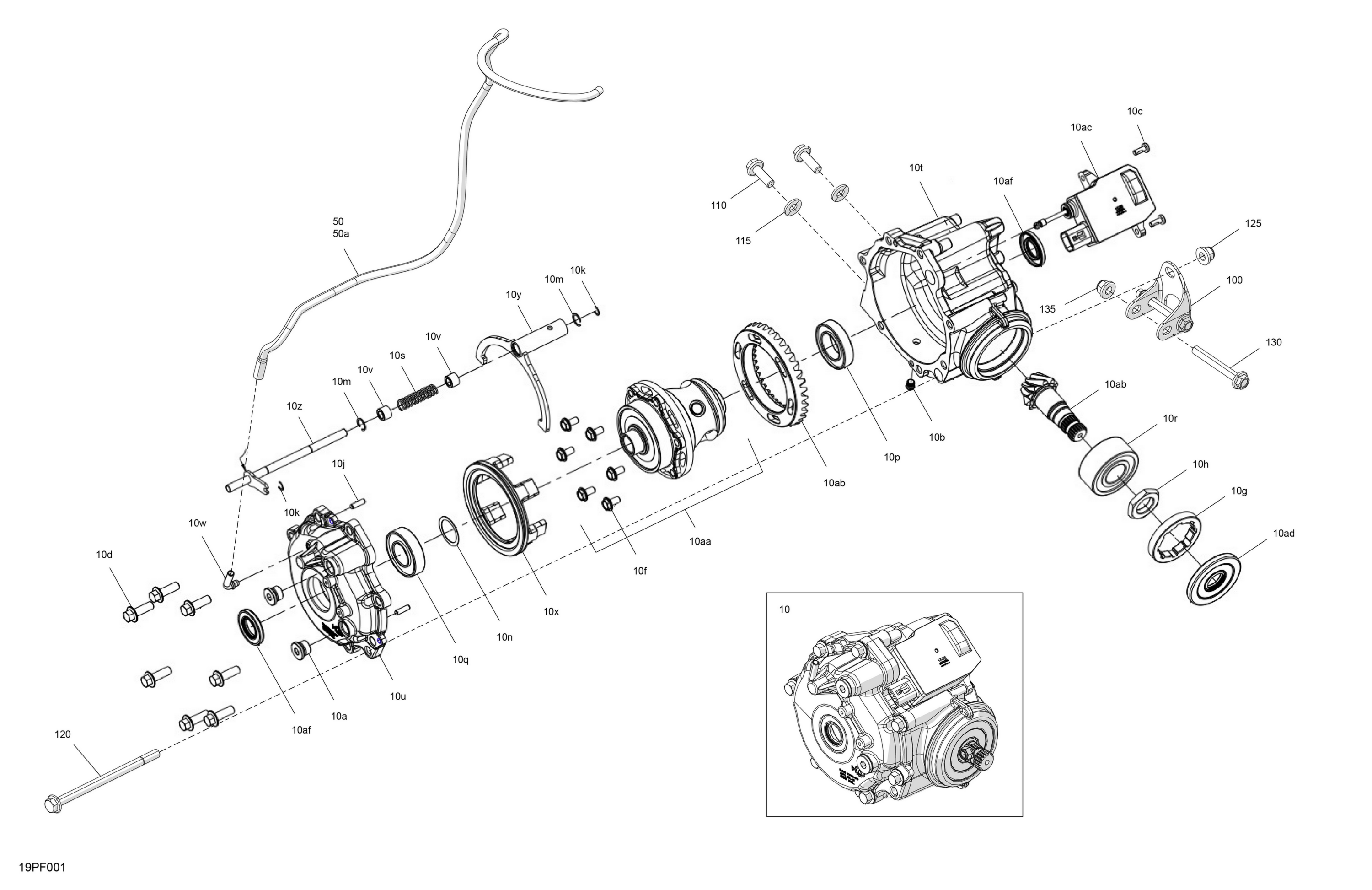 Drive - Front - Differential Parts