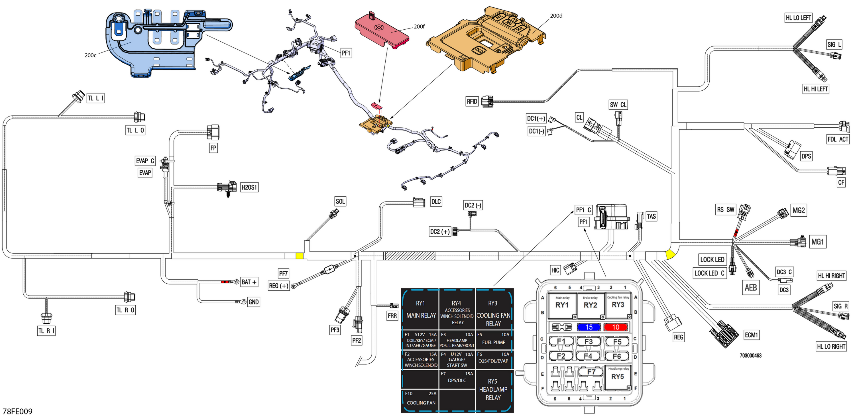 Electric - Main Harness