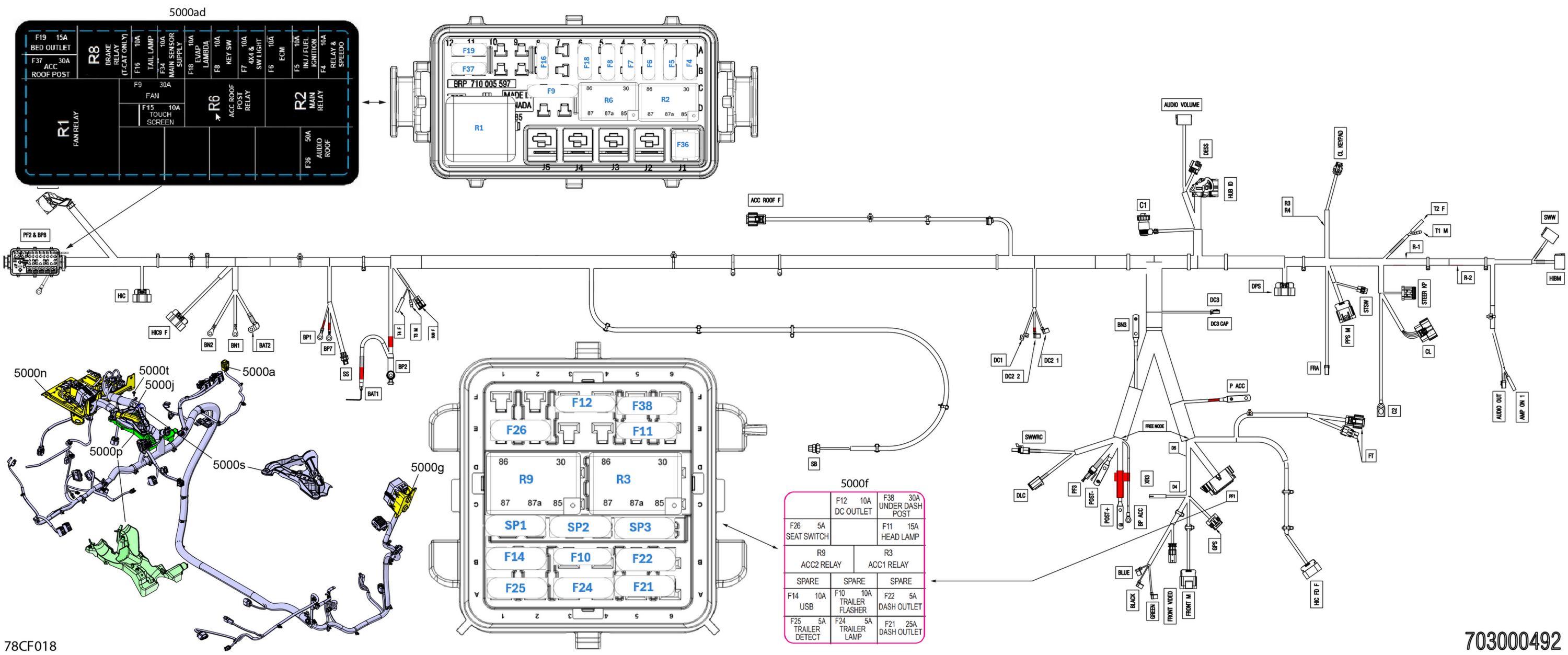 Electric - Main Harness