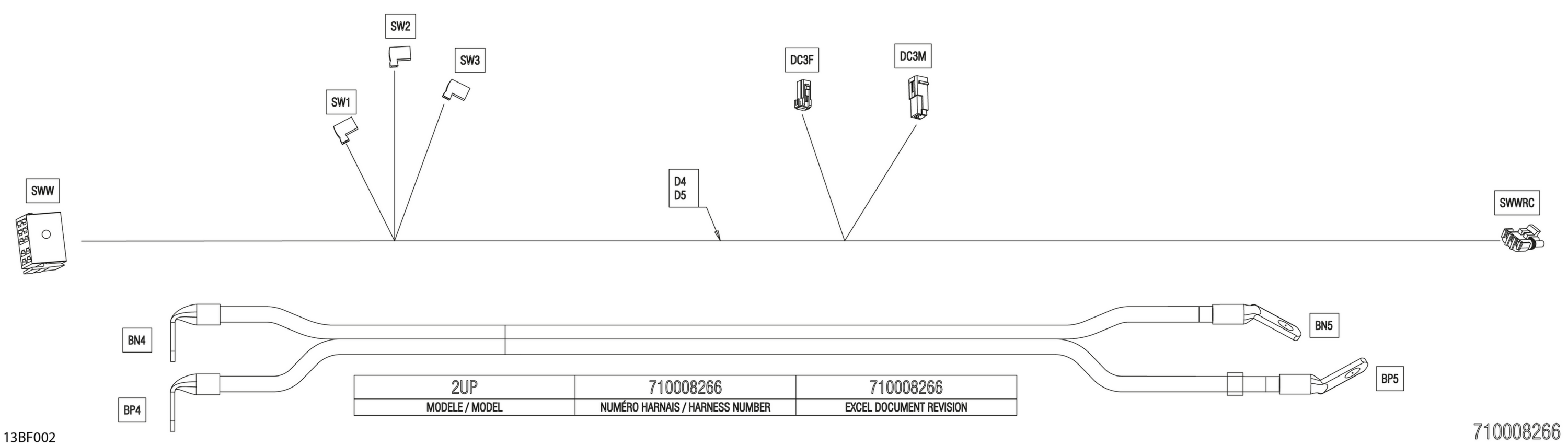Electric - Winch Wiring Harness