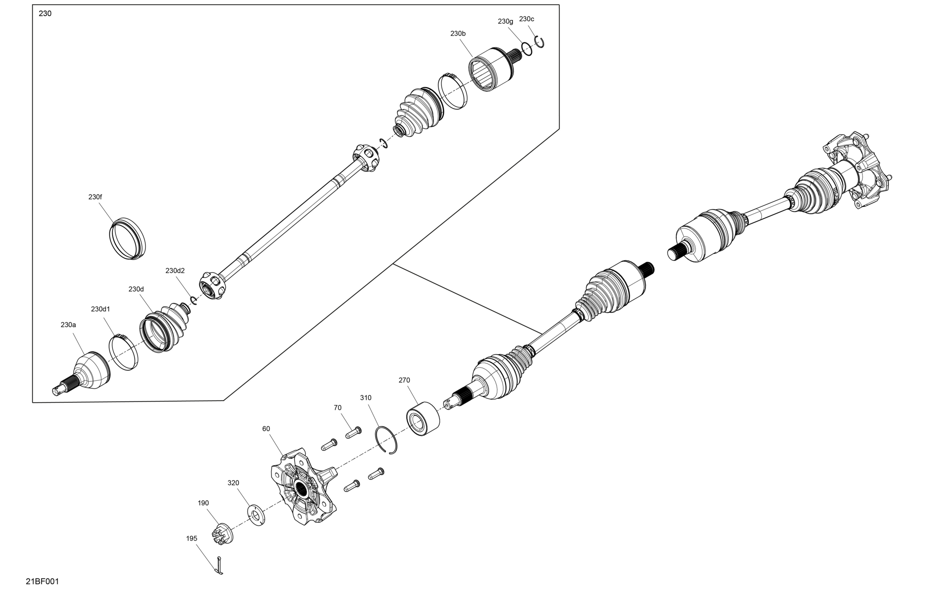 Drive - Rear - Common Parts