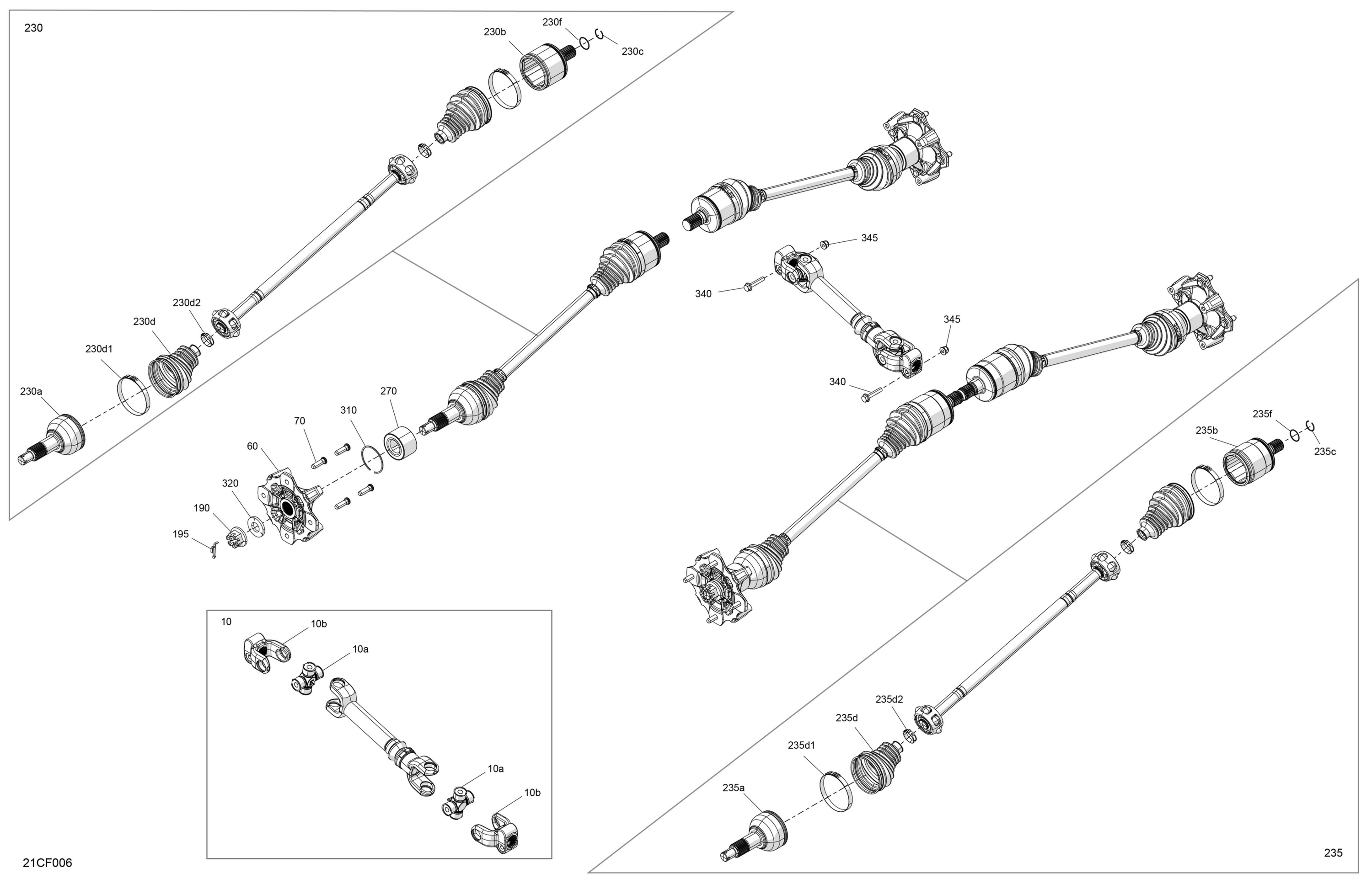 Drive - Rear - Common Parts