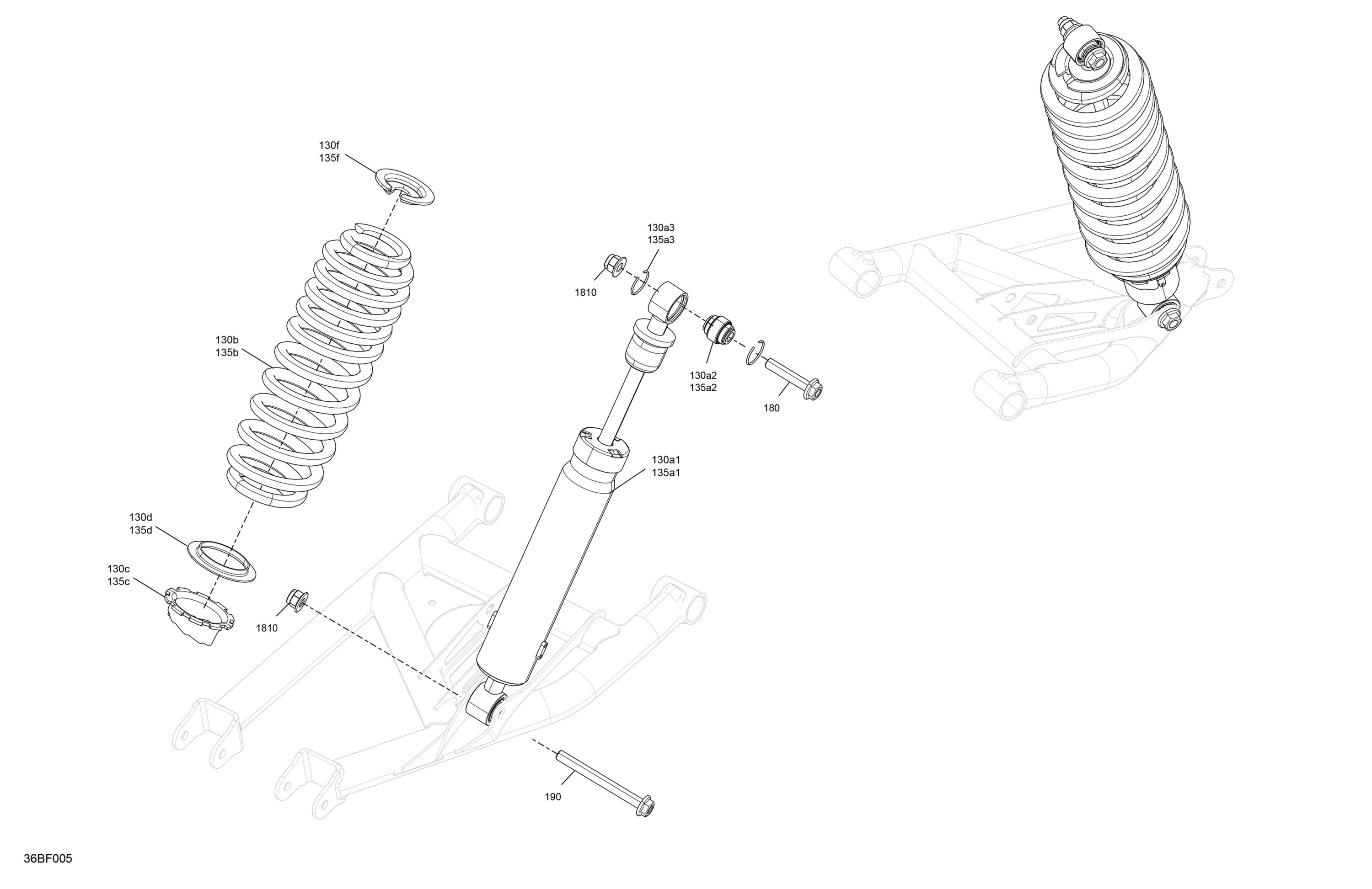 Suspension - Rear Shocks