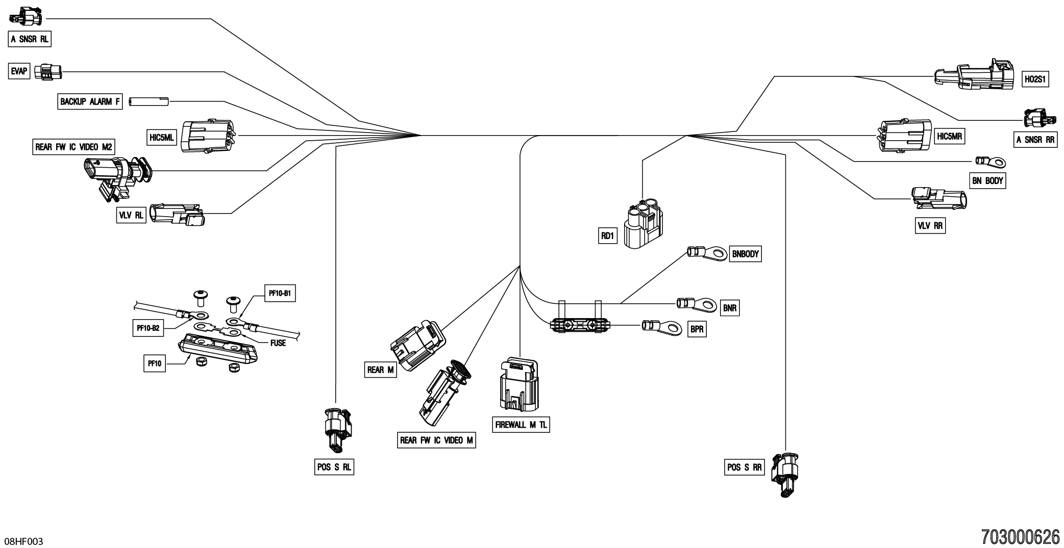 Electric - Junction Wiring Harness