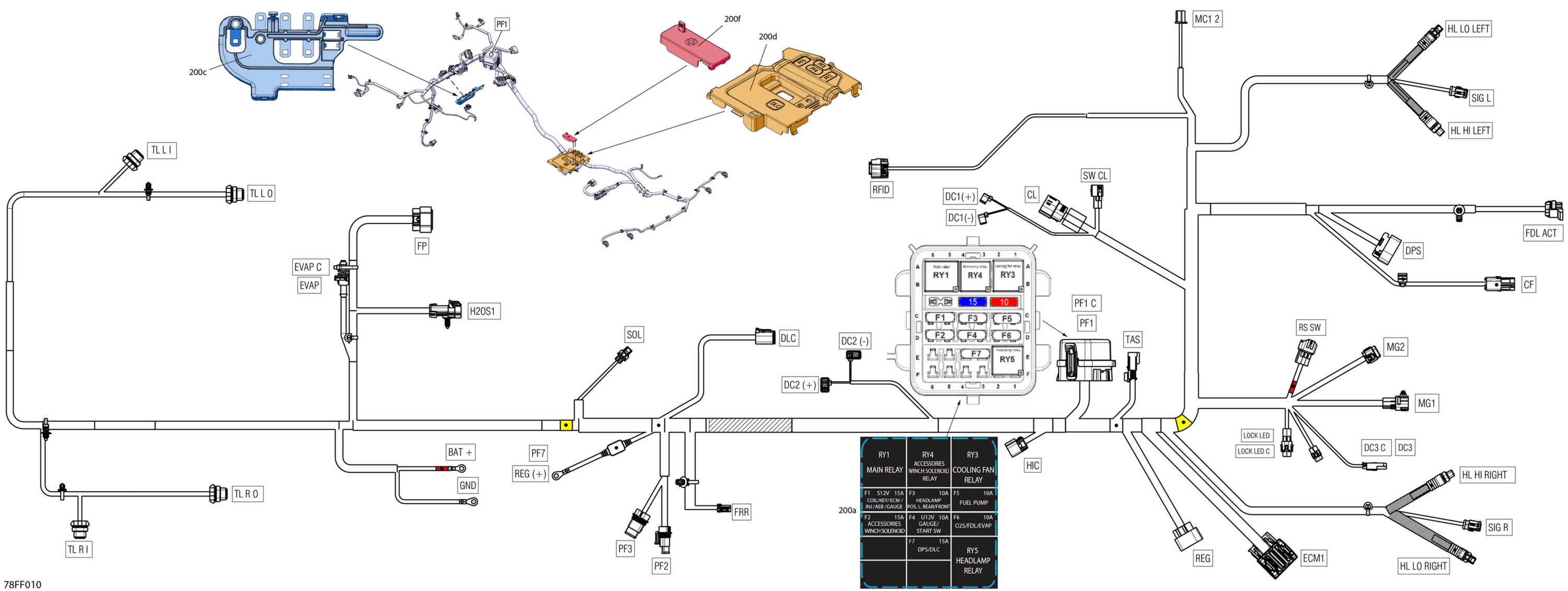 Electric - Main Harness