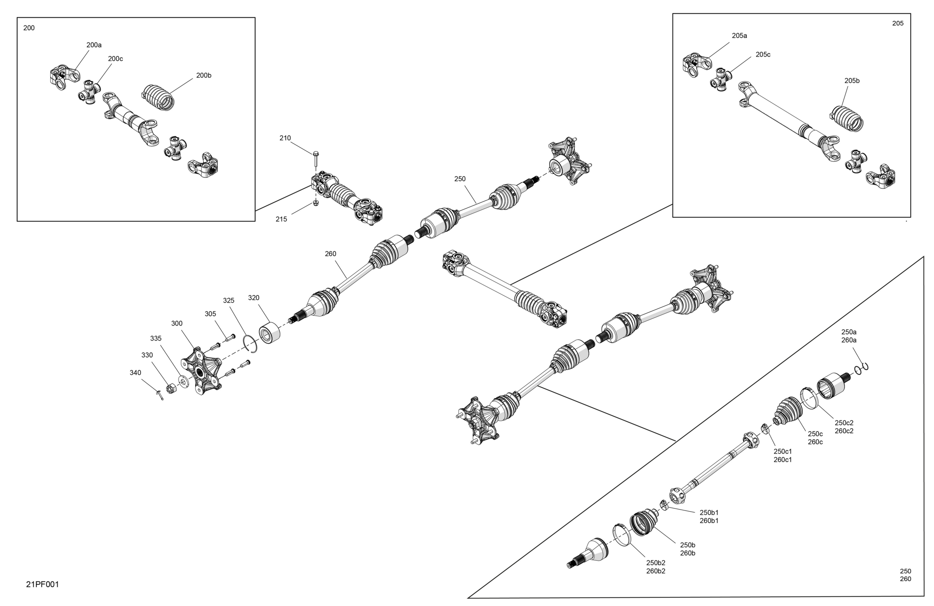 Drive - Rear - Common Parts