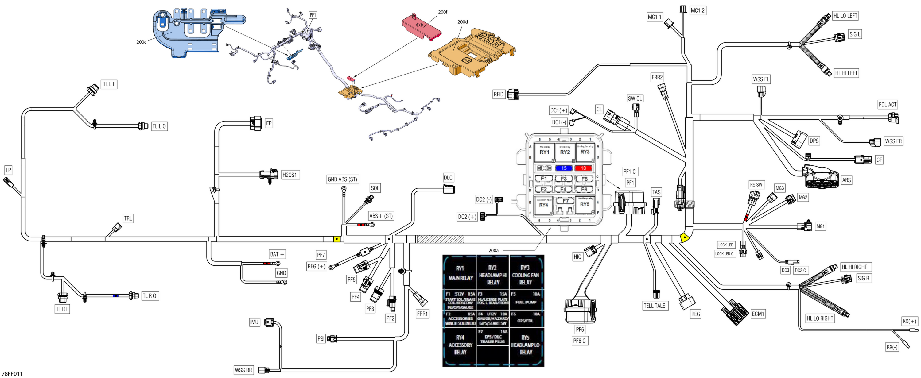 Electric - Main Harness