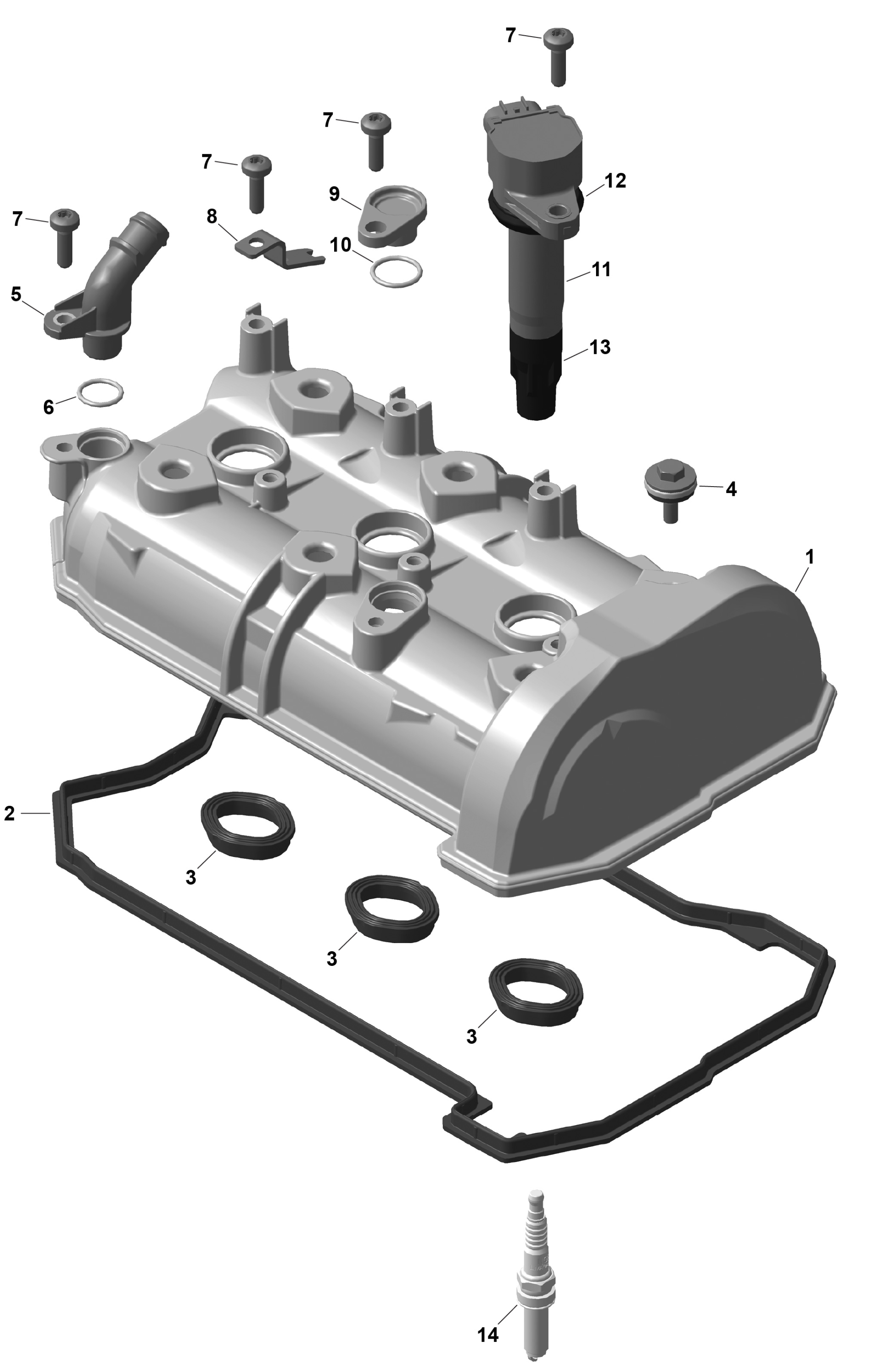 ROTAX - Valve Cover