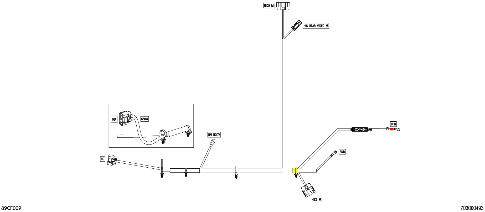 Electric - Voltage Regulator Wiring Harness