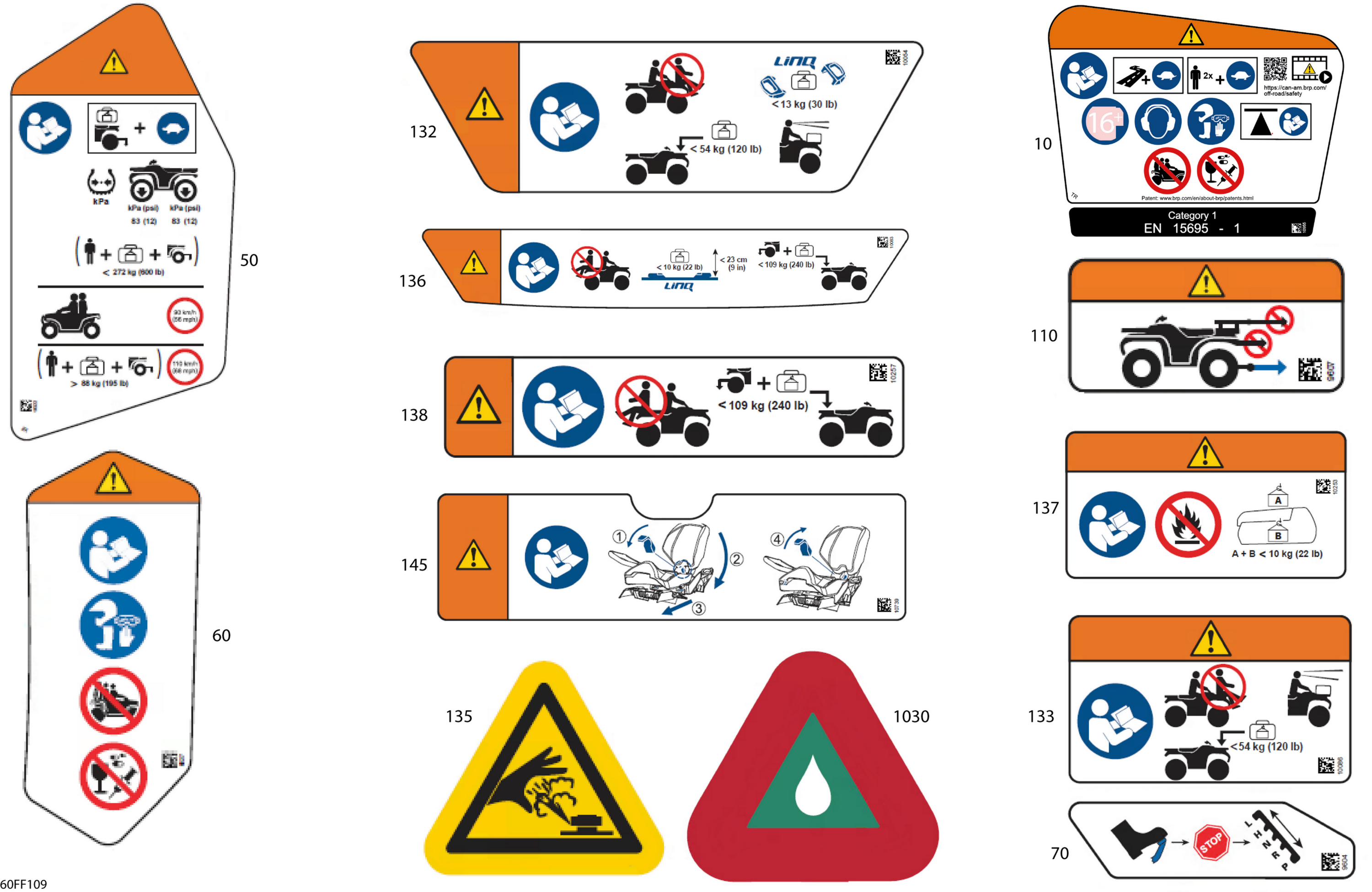 Body - Warning Decals