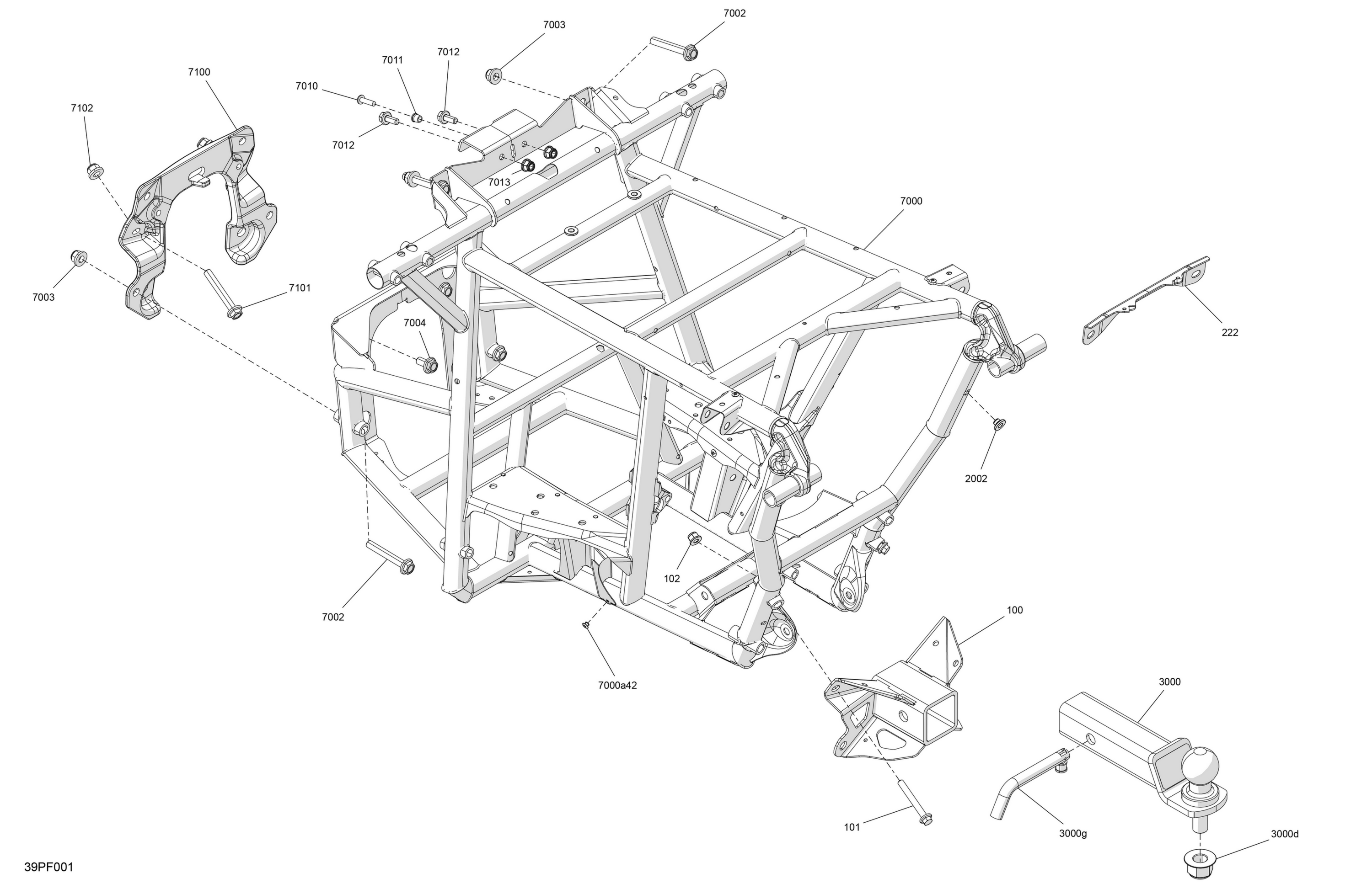 Frame - Rear Section