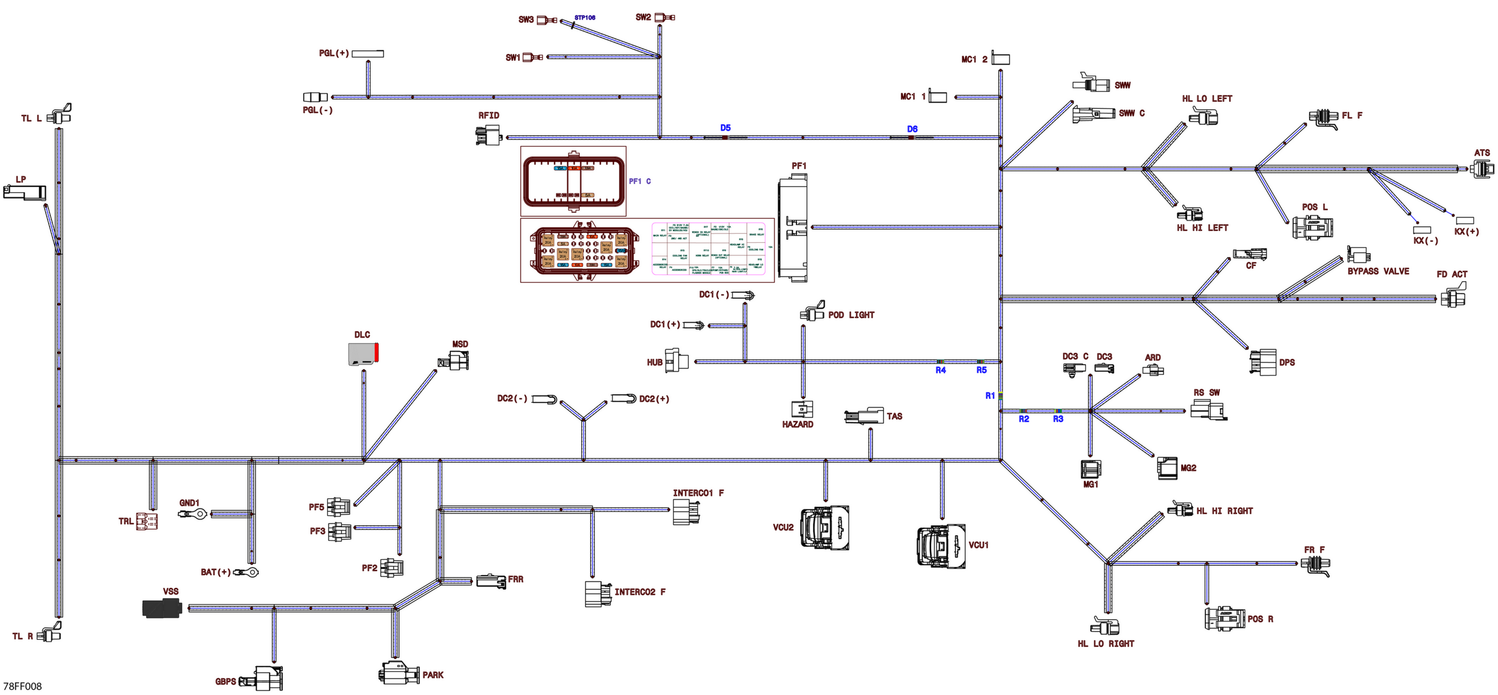 Electric - Main Harness