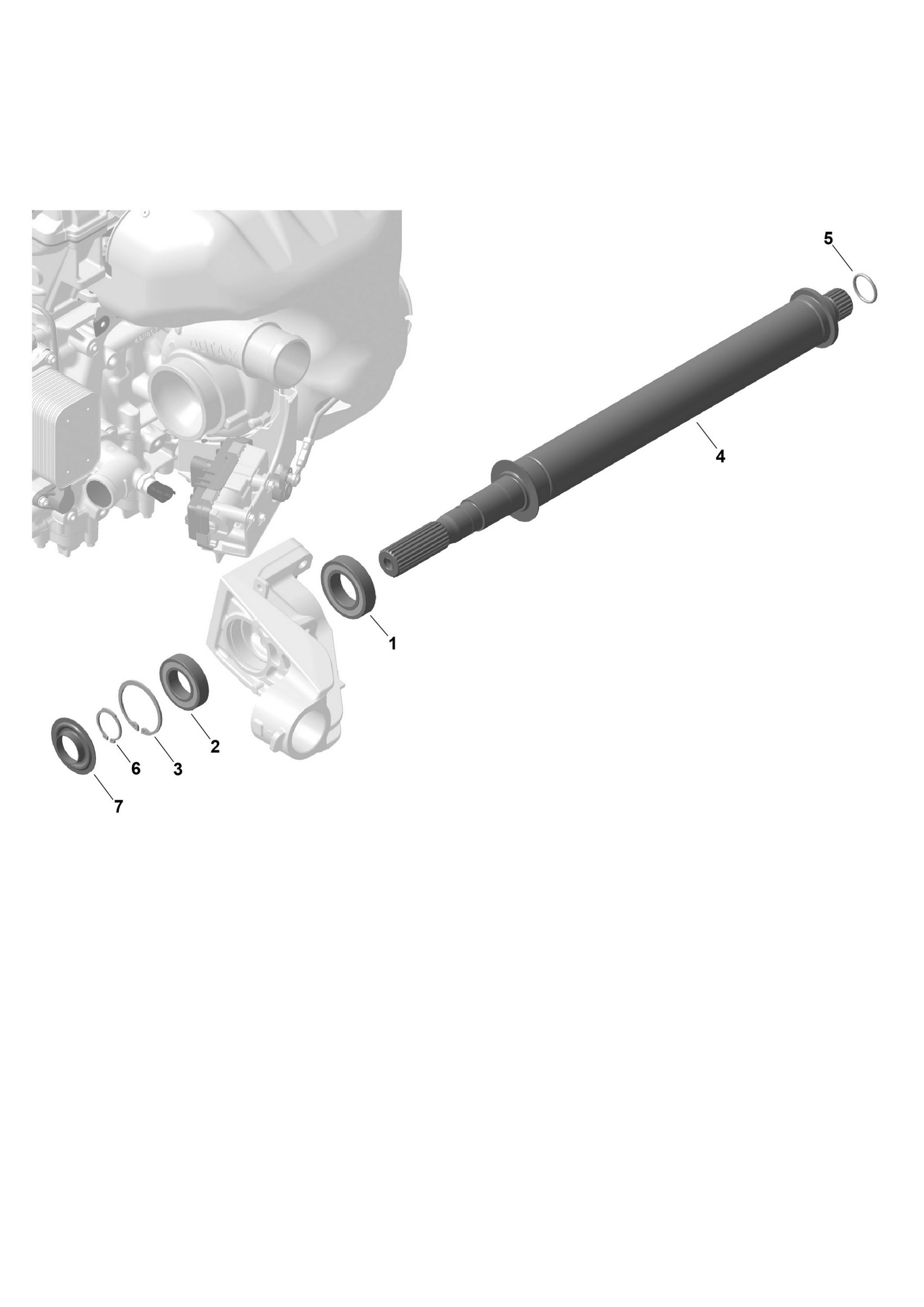ROTAX - Drive Shaft