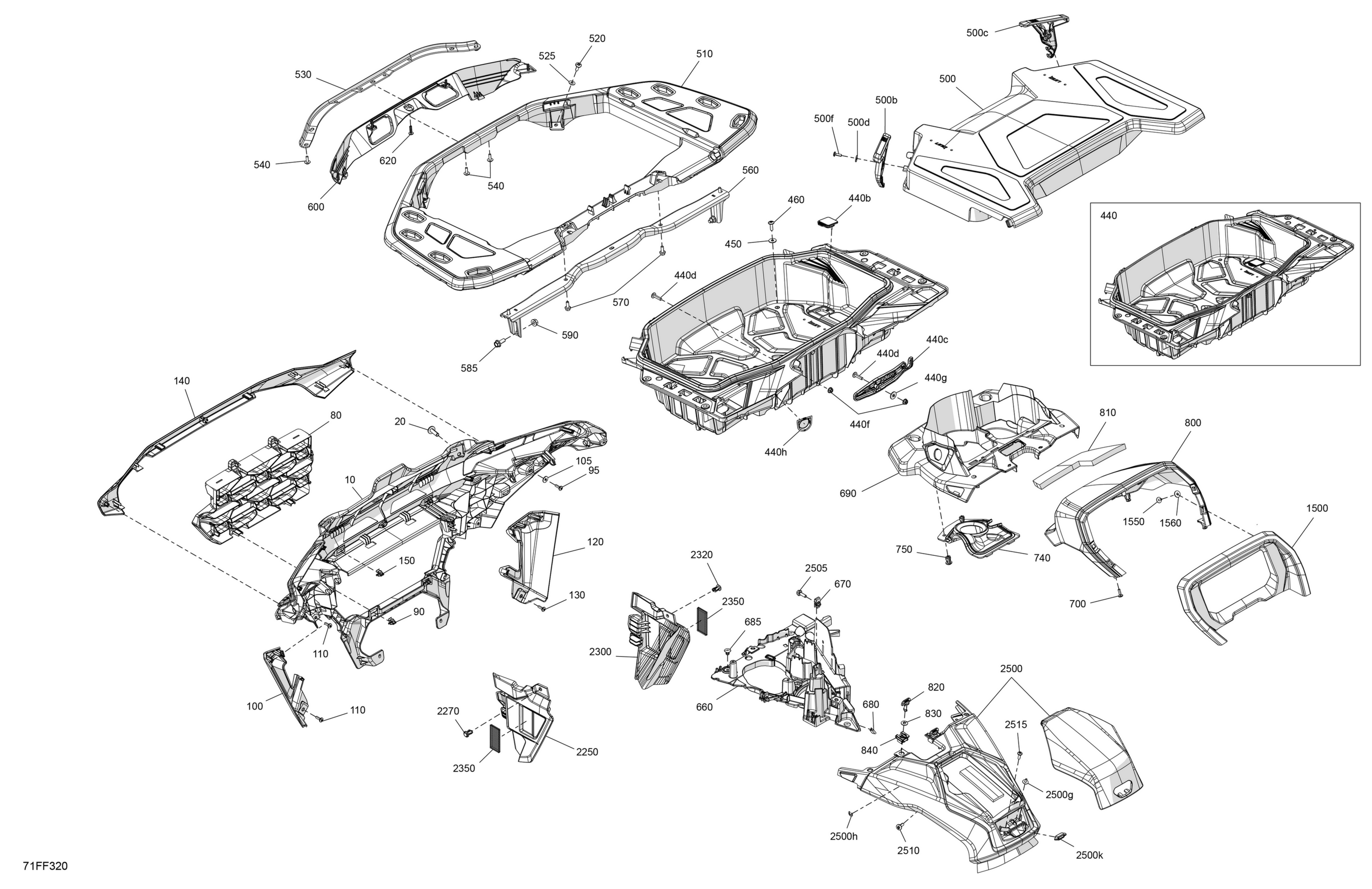 Body - Front Section
