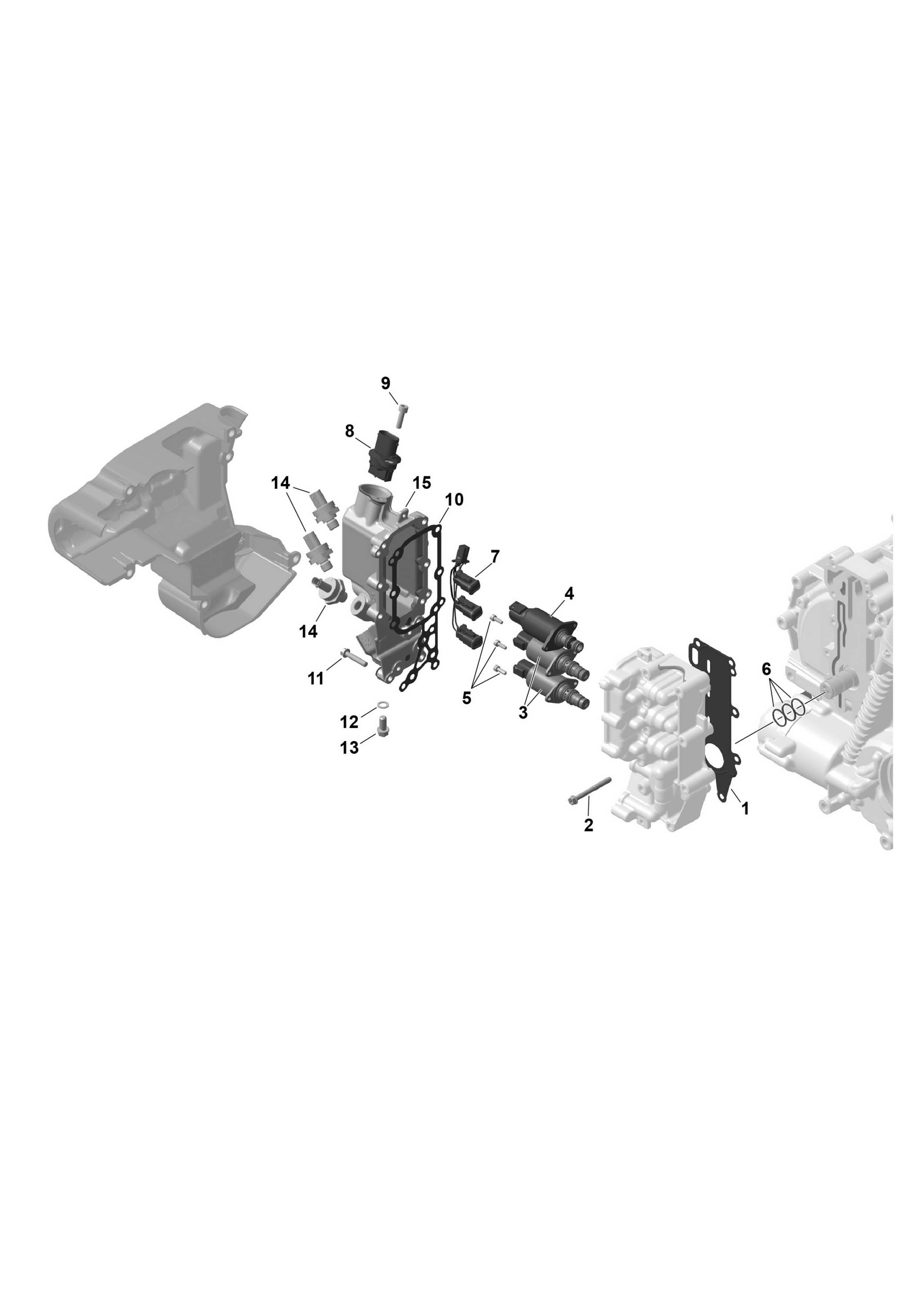 ROTAX - GearBox Hydraulic Housing