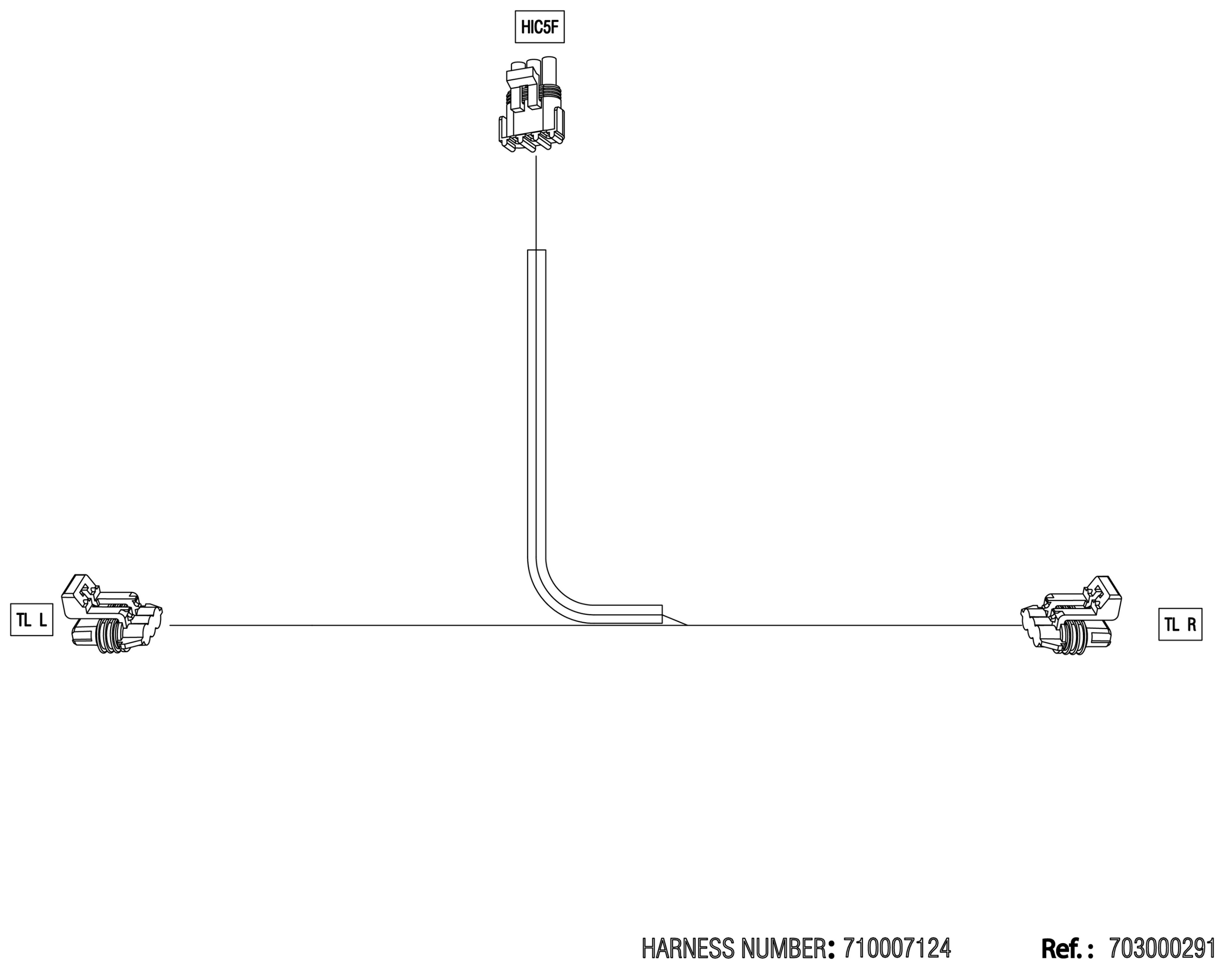 Схема узла: Electric - Taillight Wiring Harness