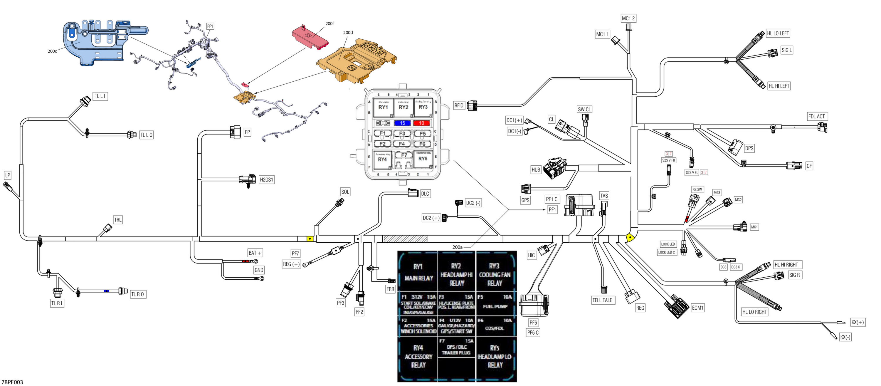 Electric - Main Harness
