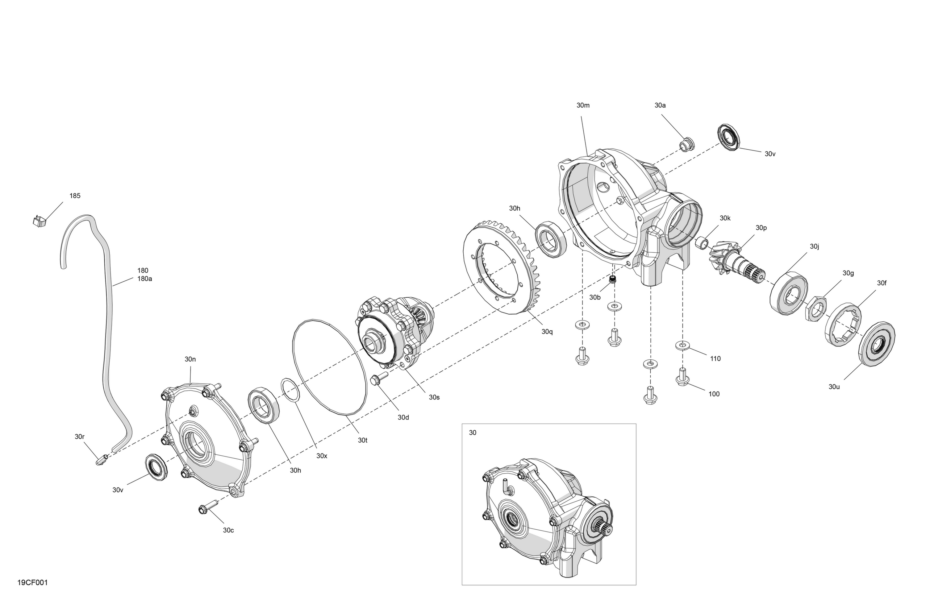 Drive - Front - Differential Parts