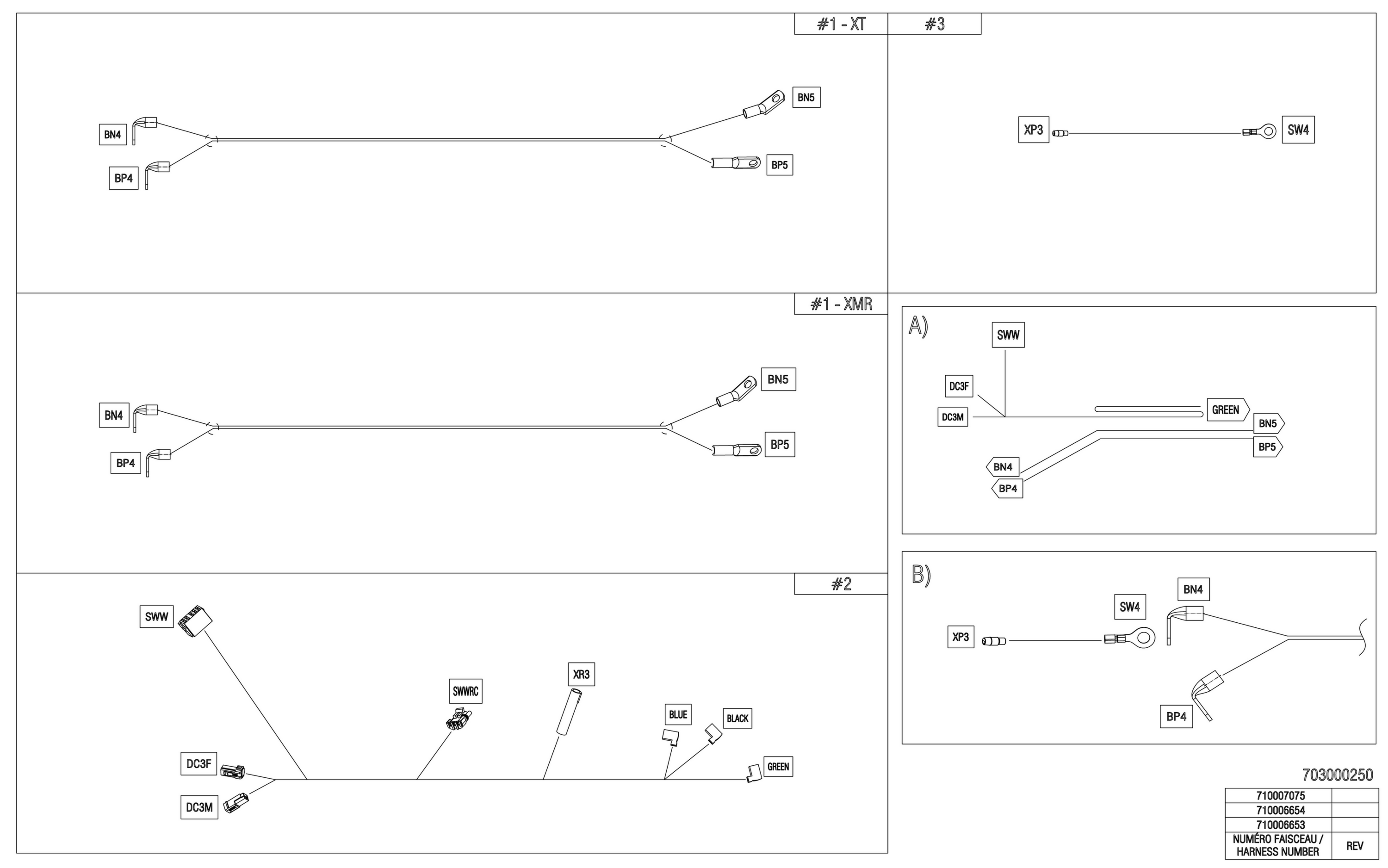 Схема узла: Electric - Winch Wiring Harness