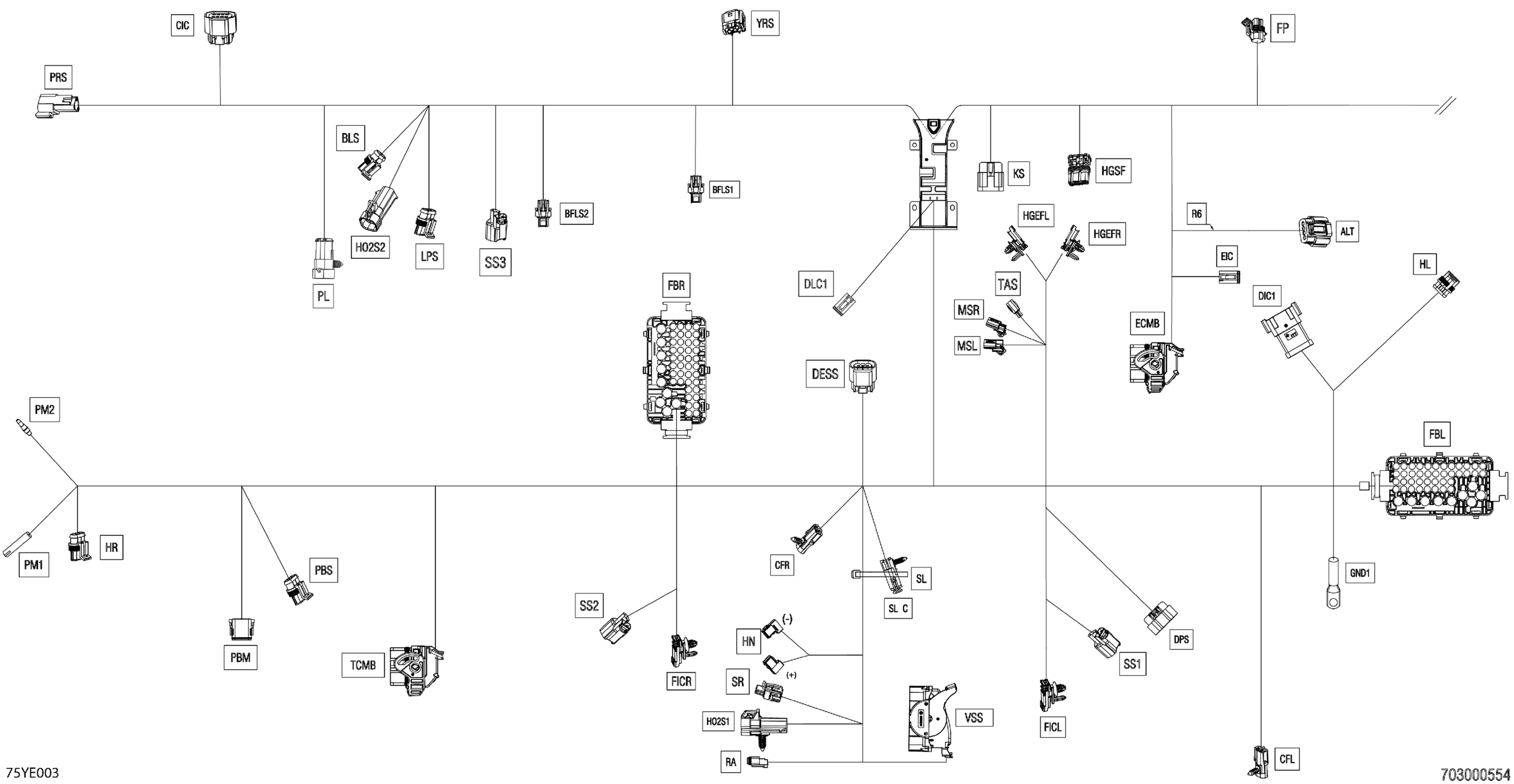 Electric - Main Harness