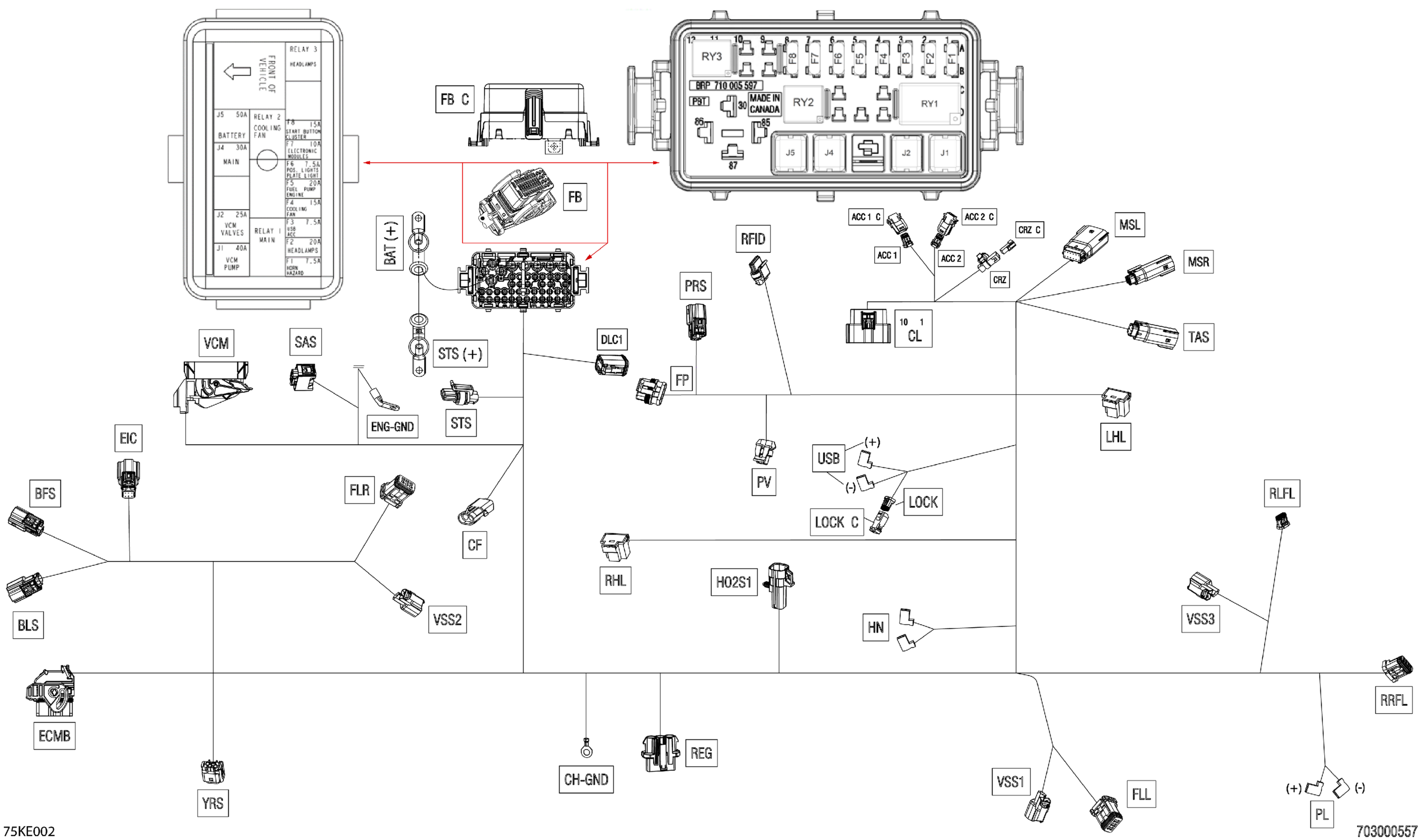 Electric - Main Harness