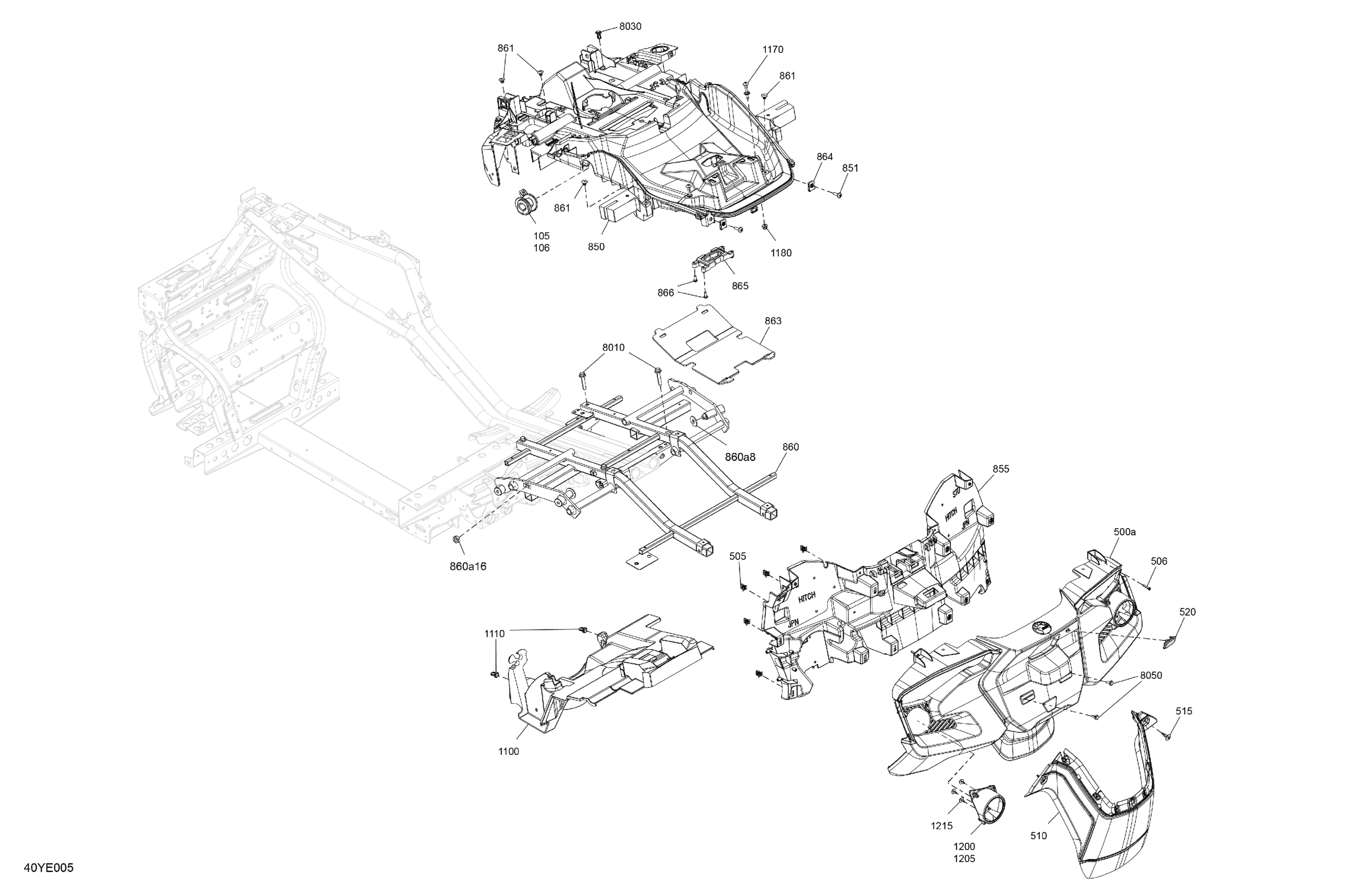 Body - Cargo Structure And Rear Fenders