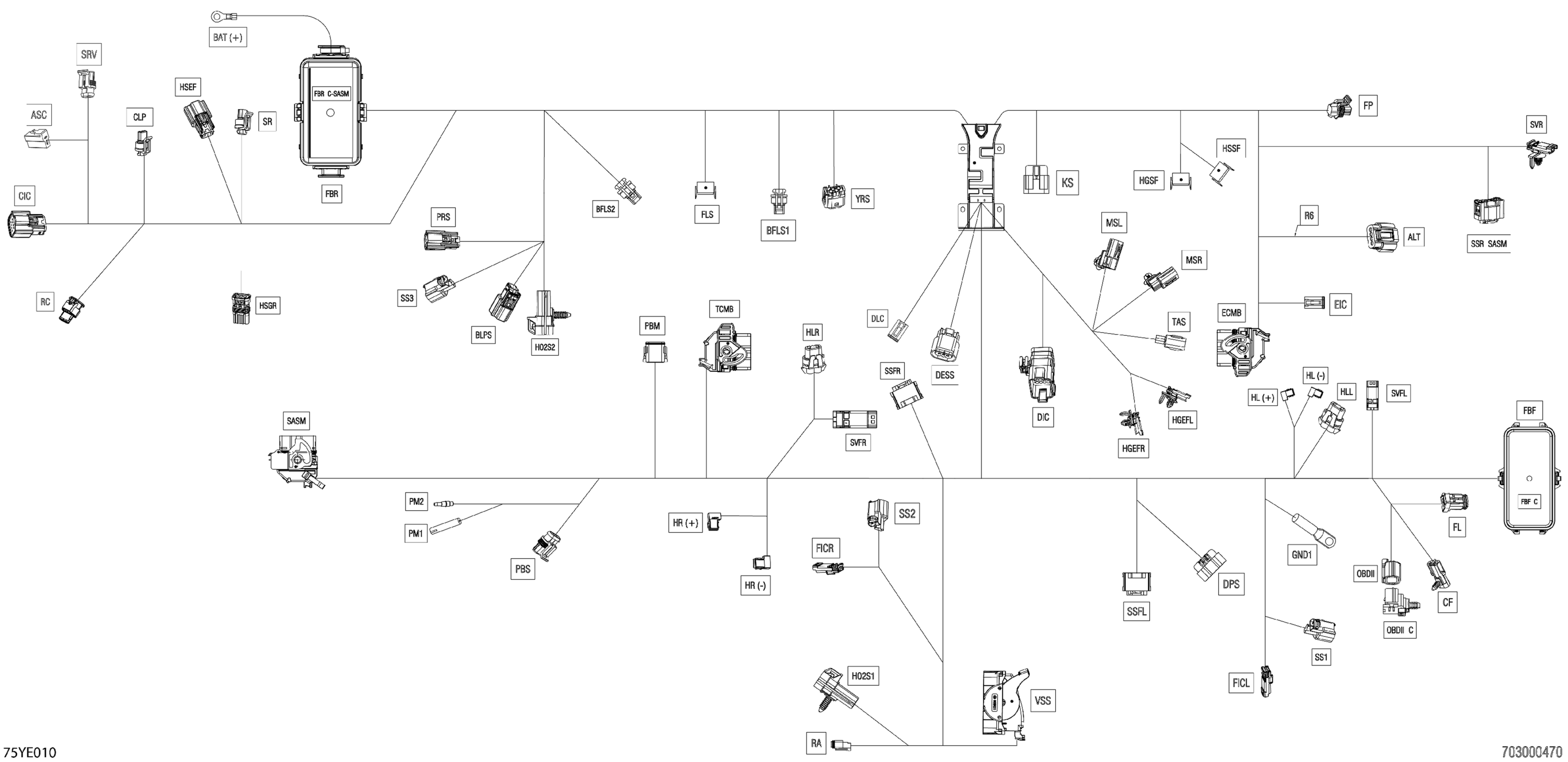 Electric - Main Harness