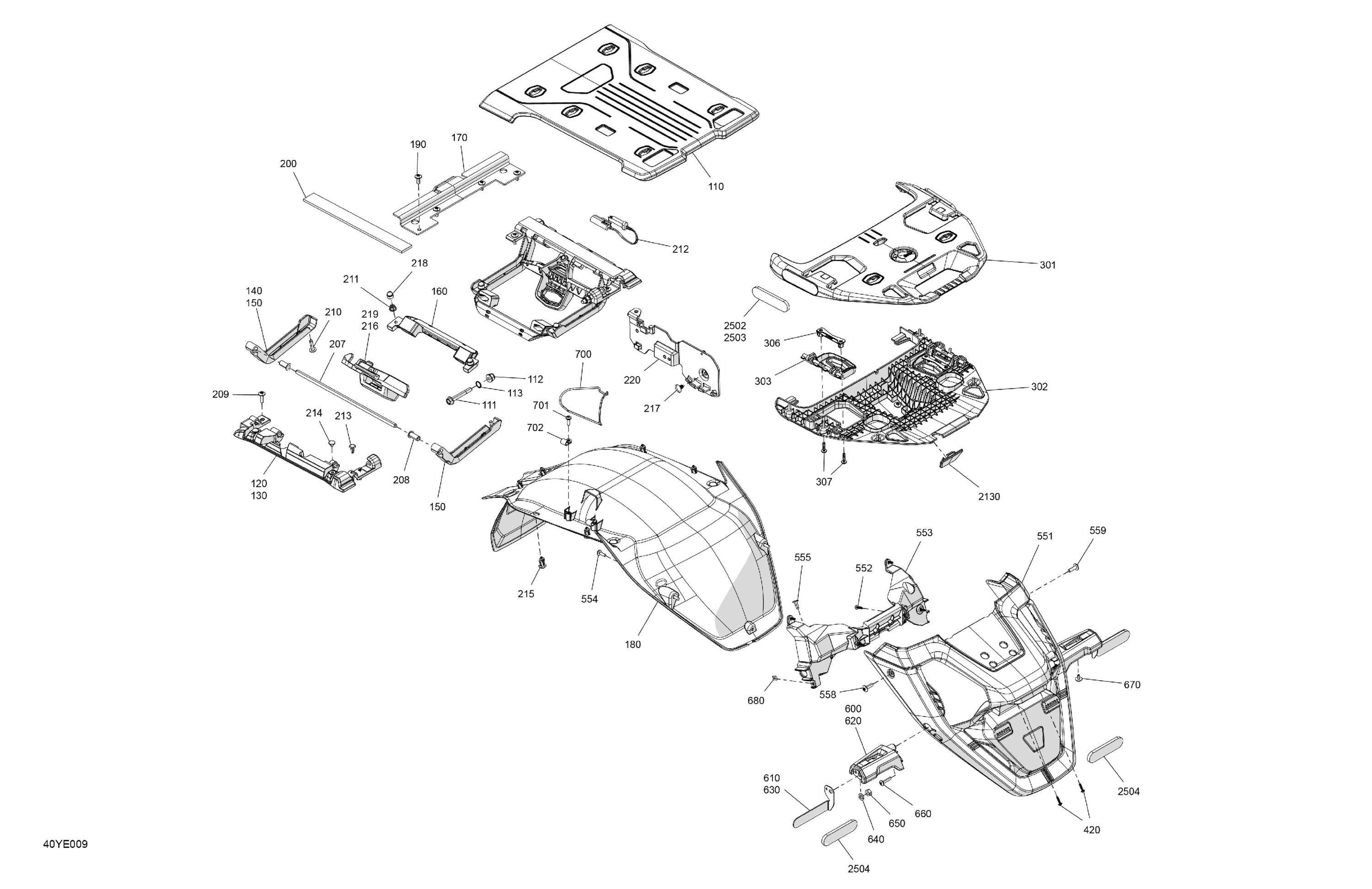 Body - Cargo Structure And Rear Fenders