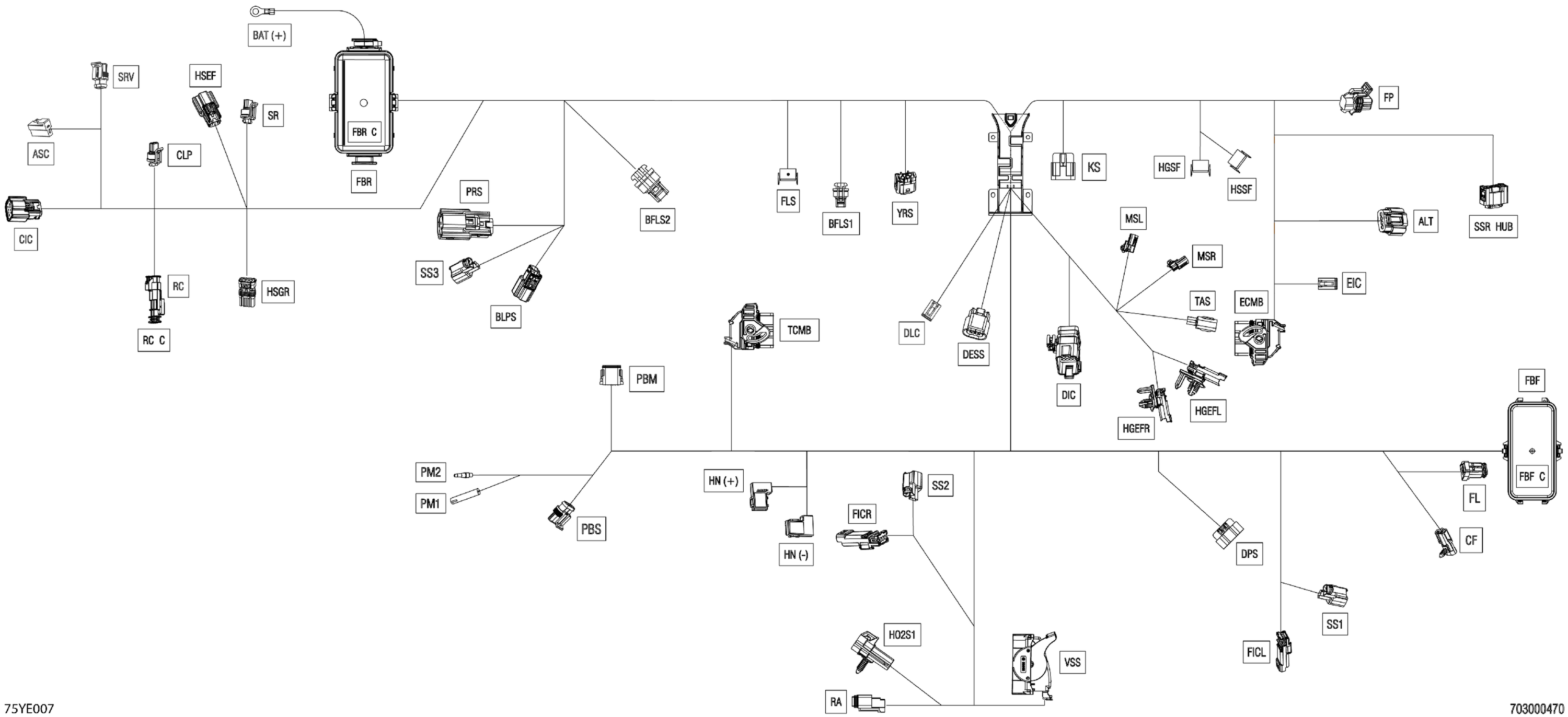 Electric - Main Harness