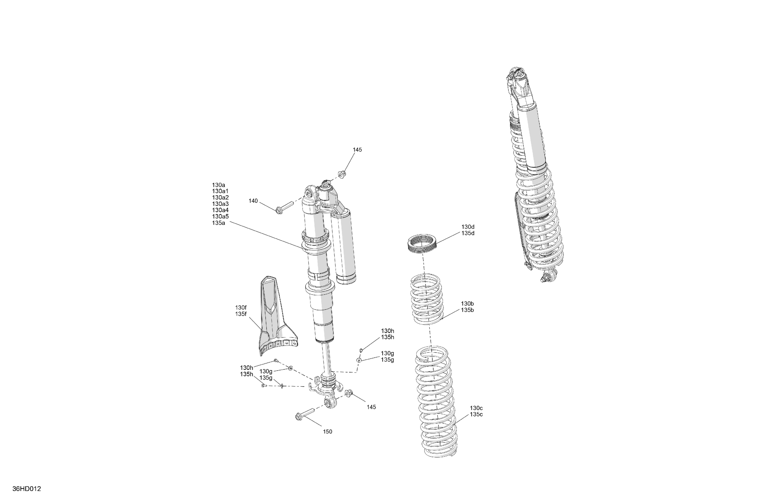 Suspension - Rear Shocks