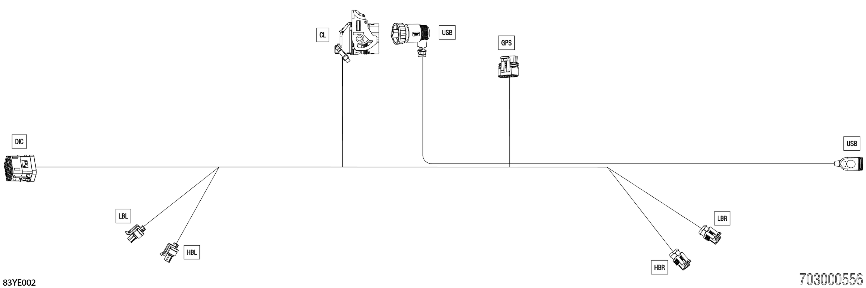 Electric - Console Wiring Harness